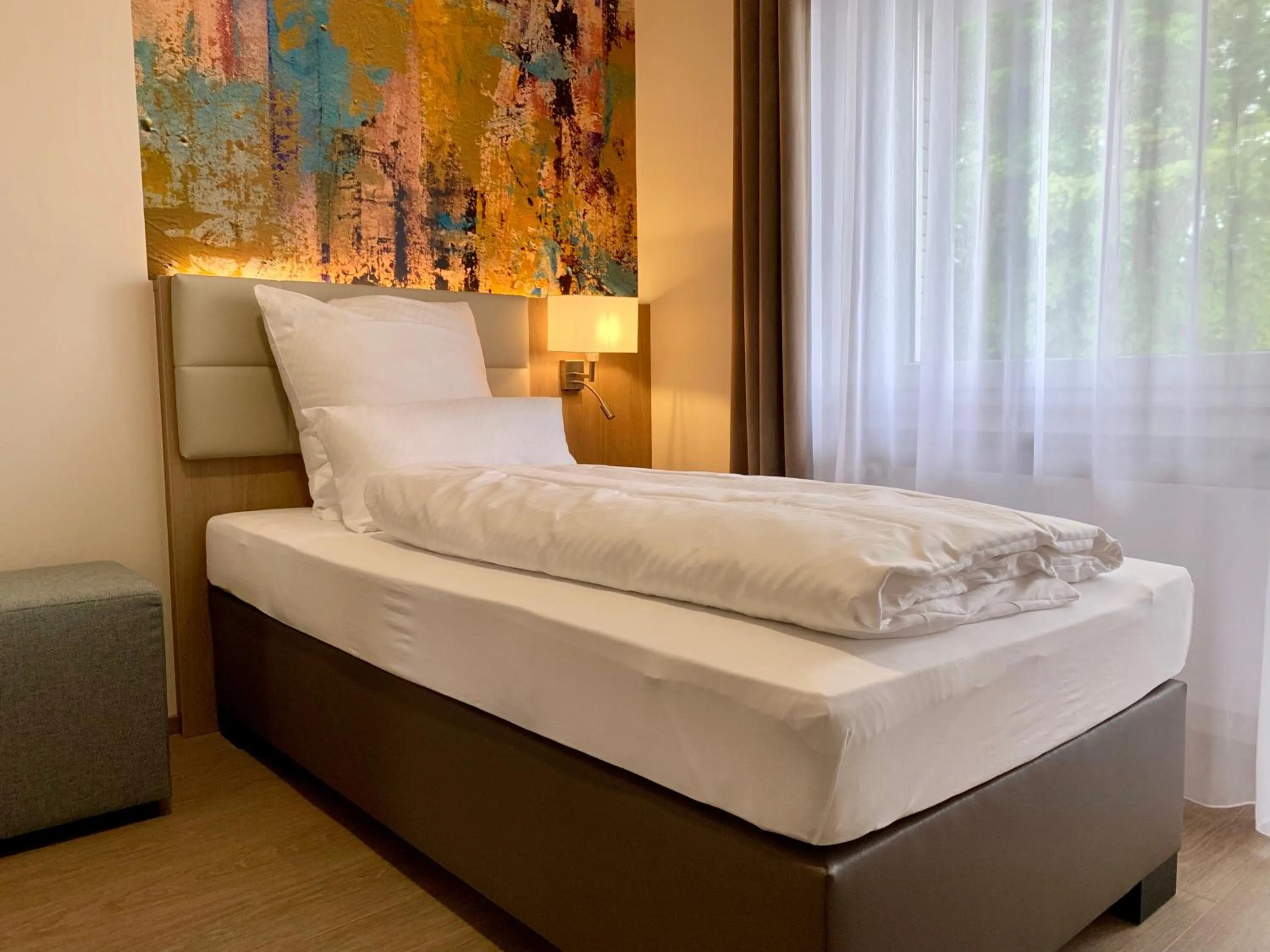 Bed in Thermalhotel Kemper