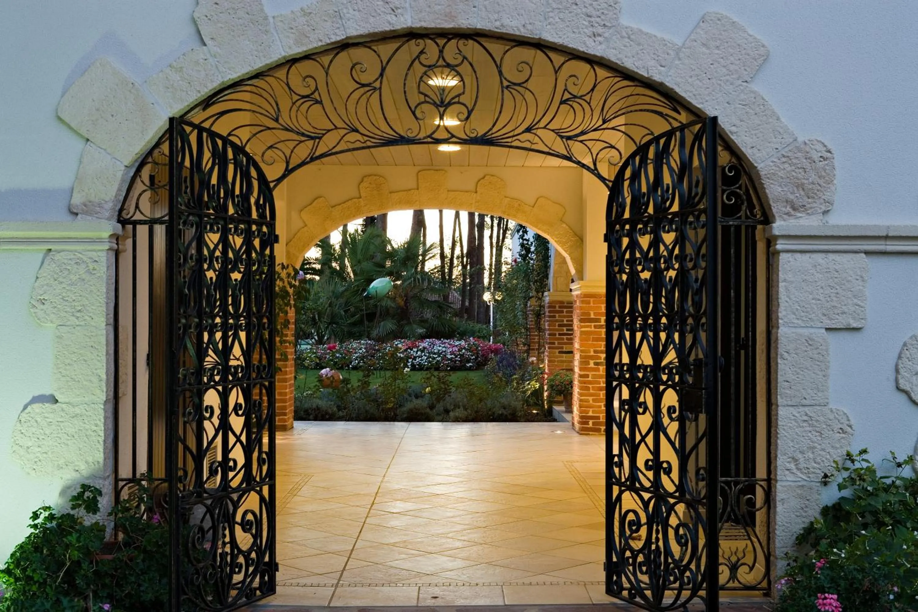 Garden in Relais de la Poste
