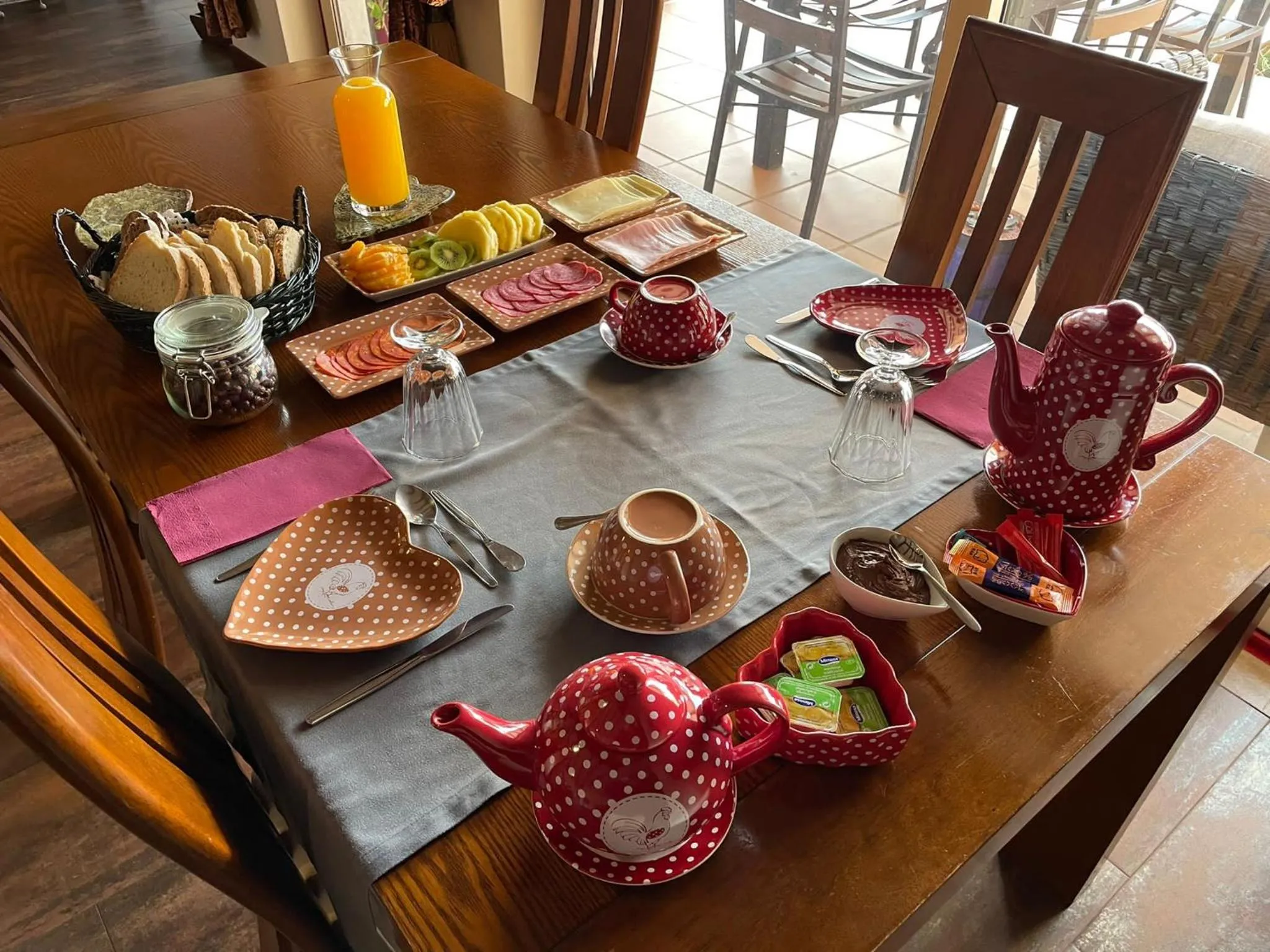 Food close-up in Artvilla