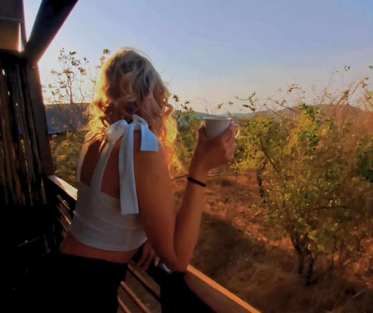 Patio in Ndhula Luxury Tented Lodge