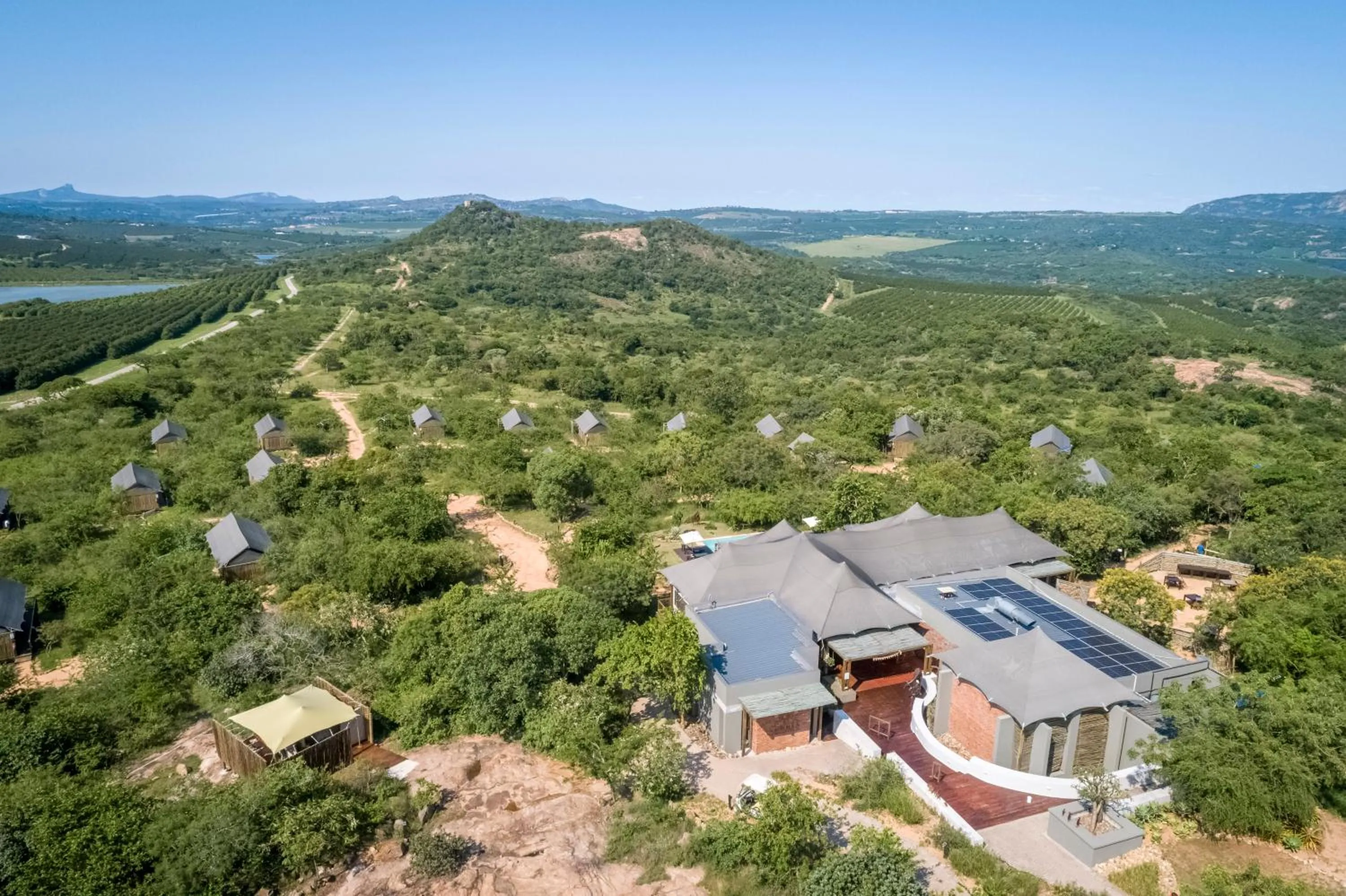 Property building in Ndhula Luxury Tented Lodge