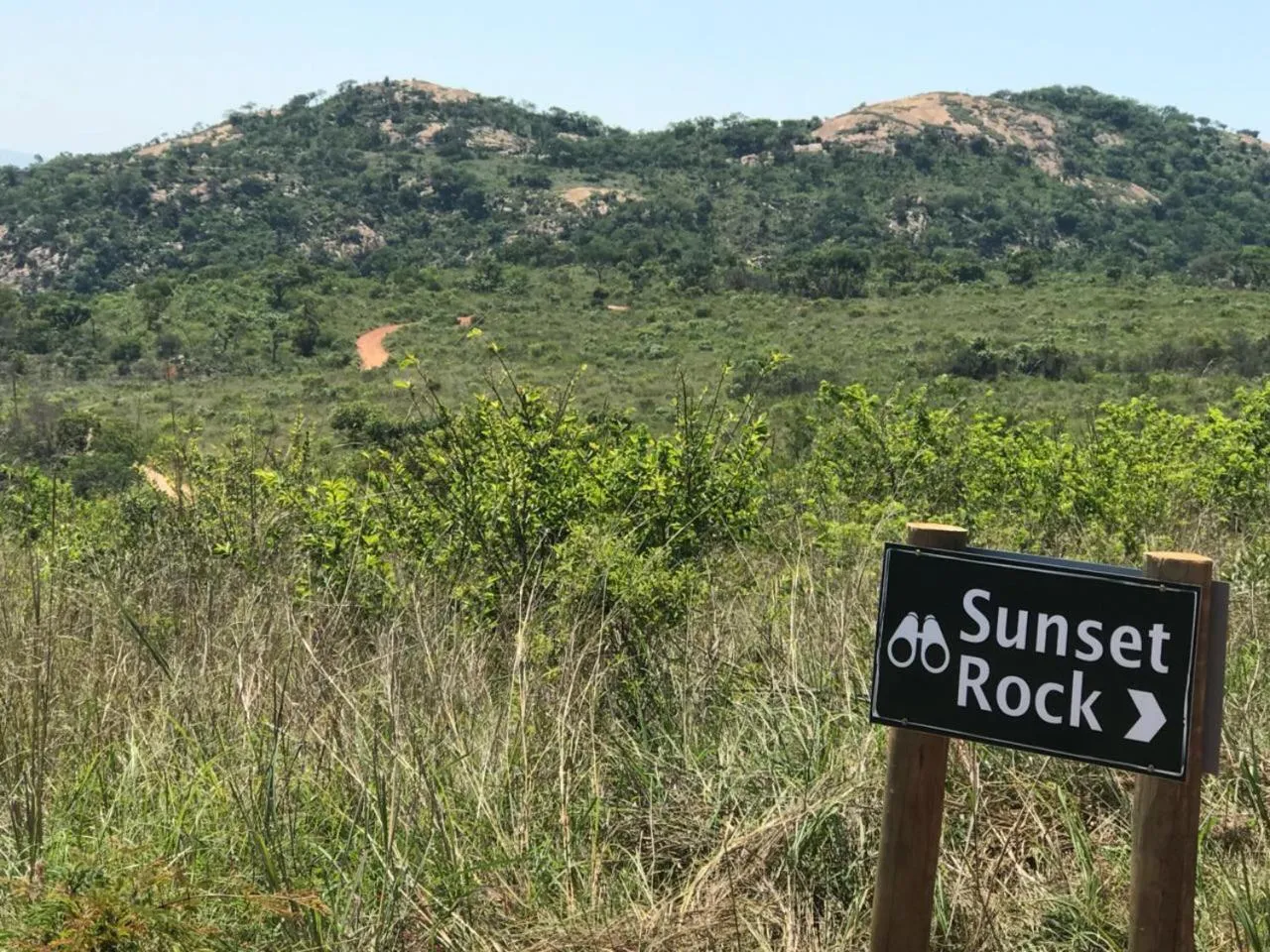 Natural landscape in Ndhula Luxury Tented Lodge