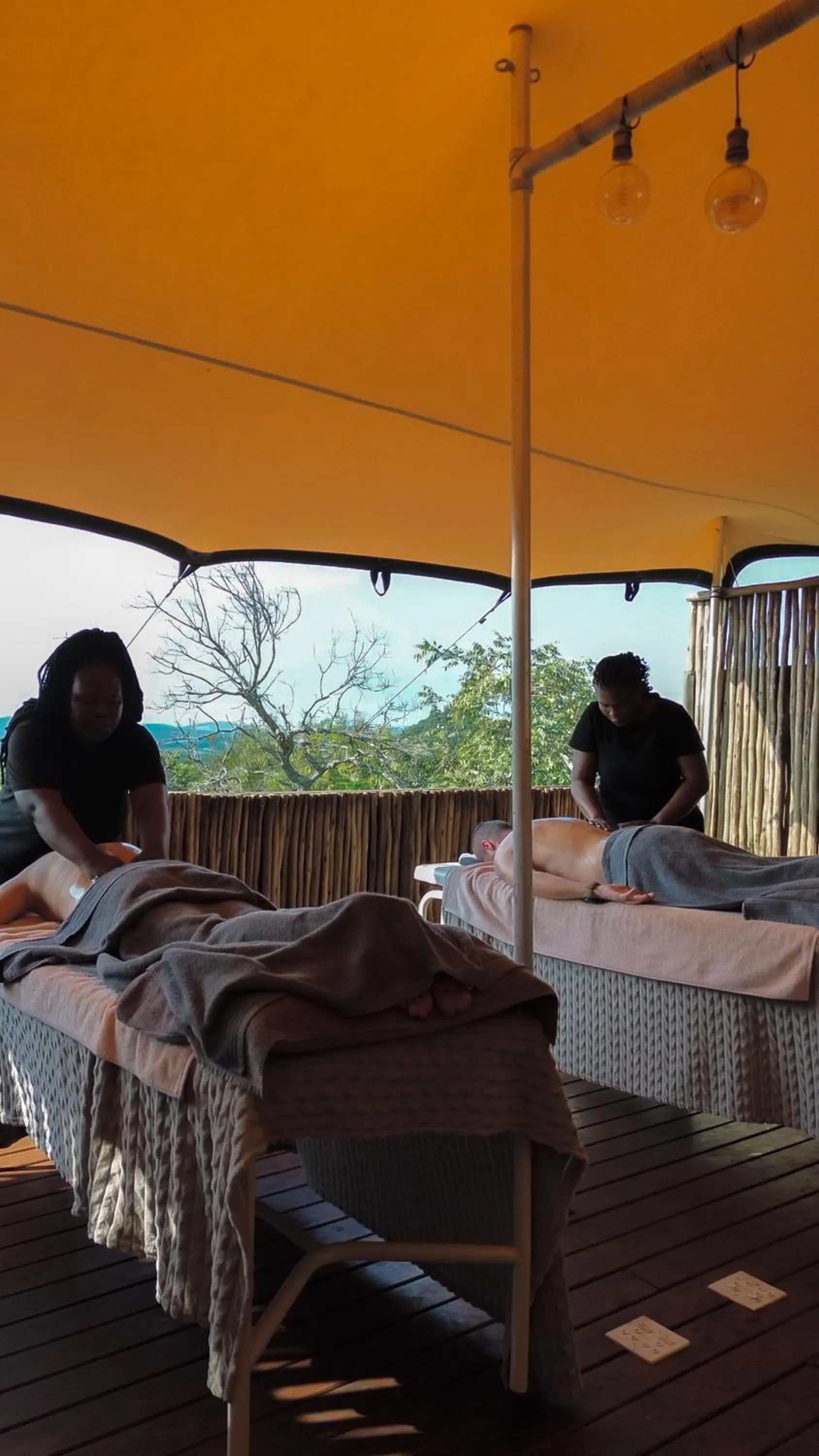 Massage in Ndhula Luxury Tented Lodge