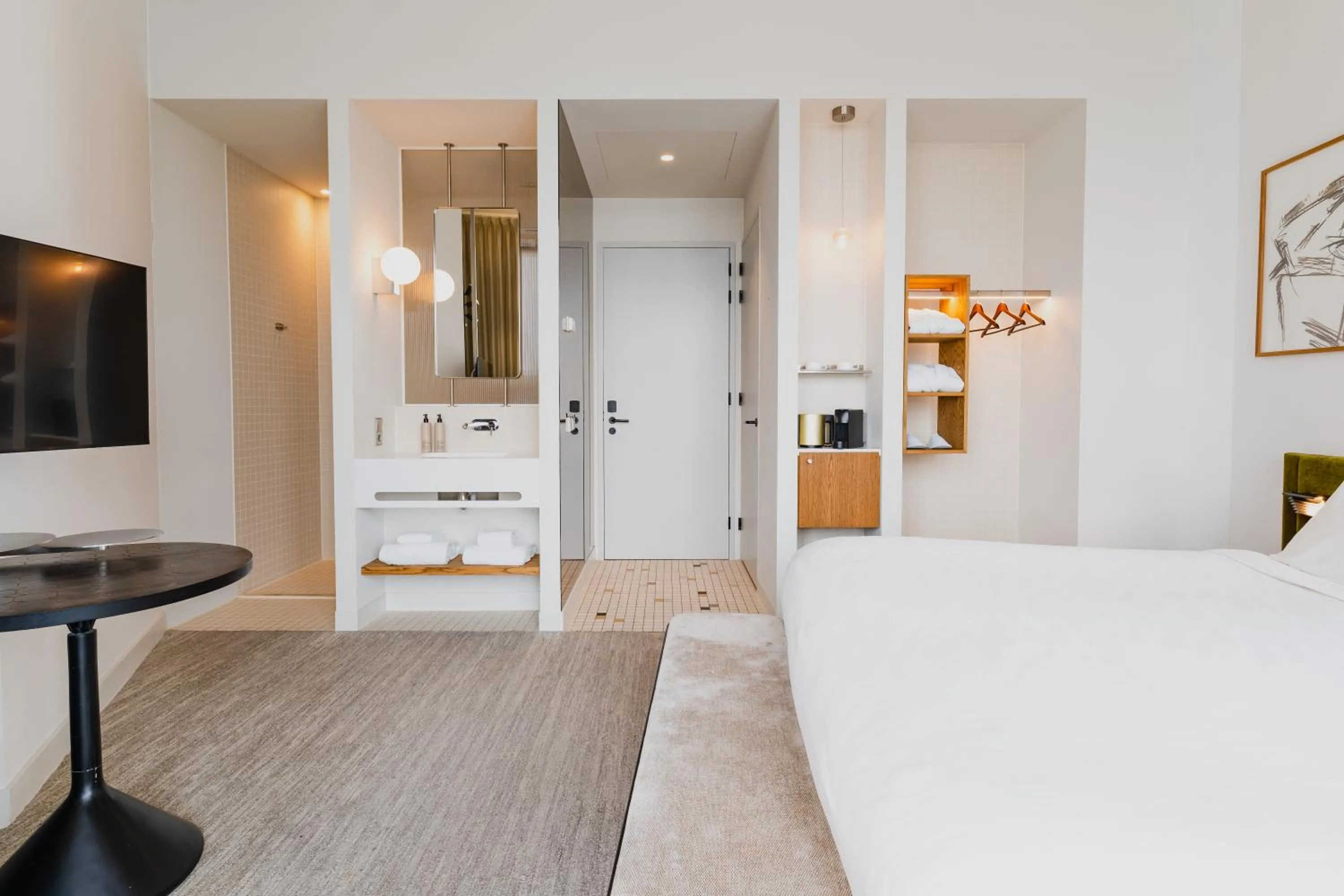 Bed in Hotel Pontsteiger