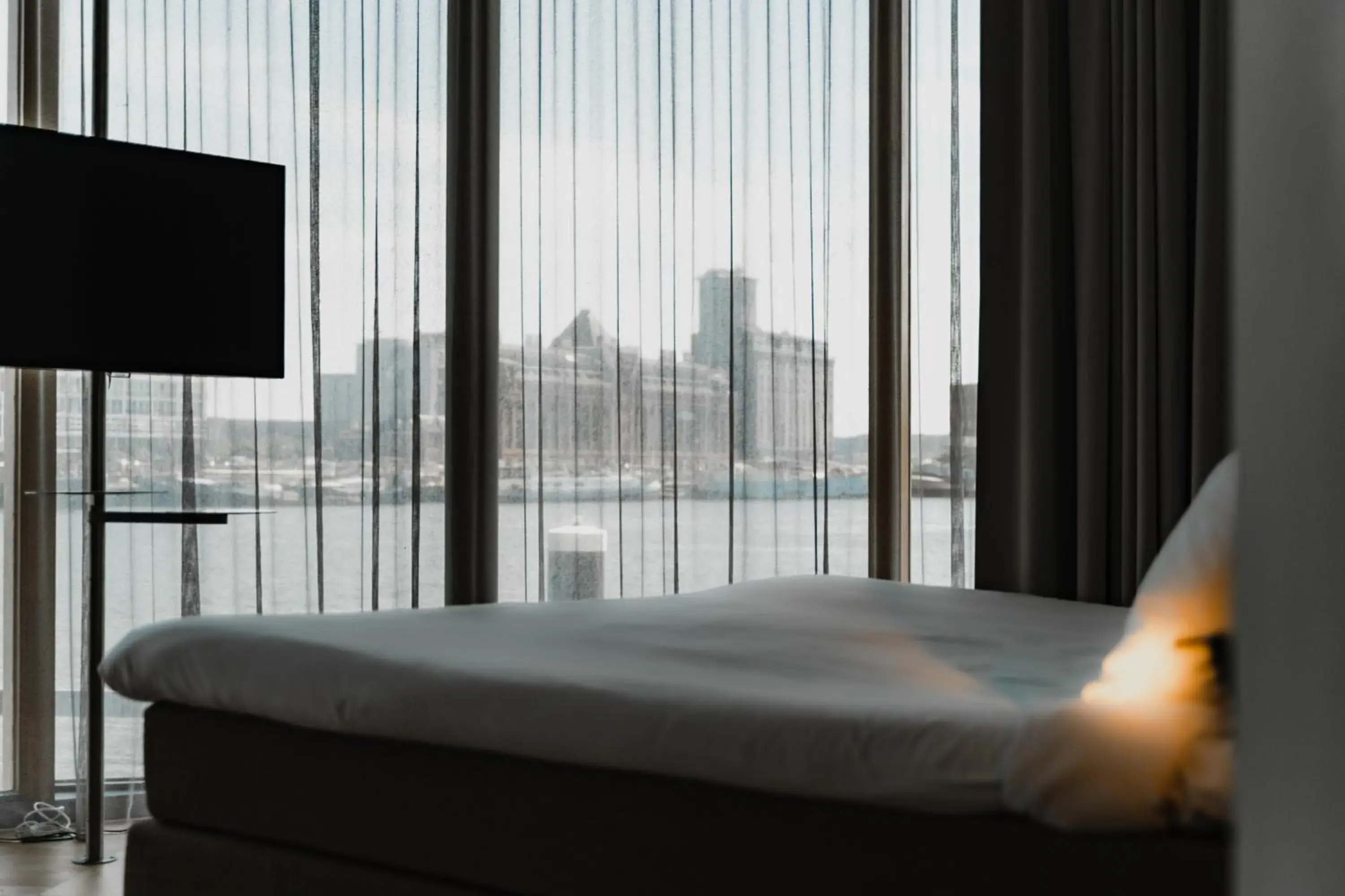 Bed in Hotel Pontsteiger Bed in Hotel Pontsteiger