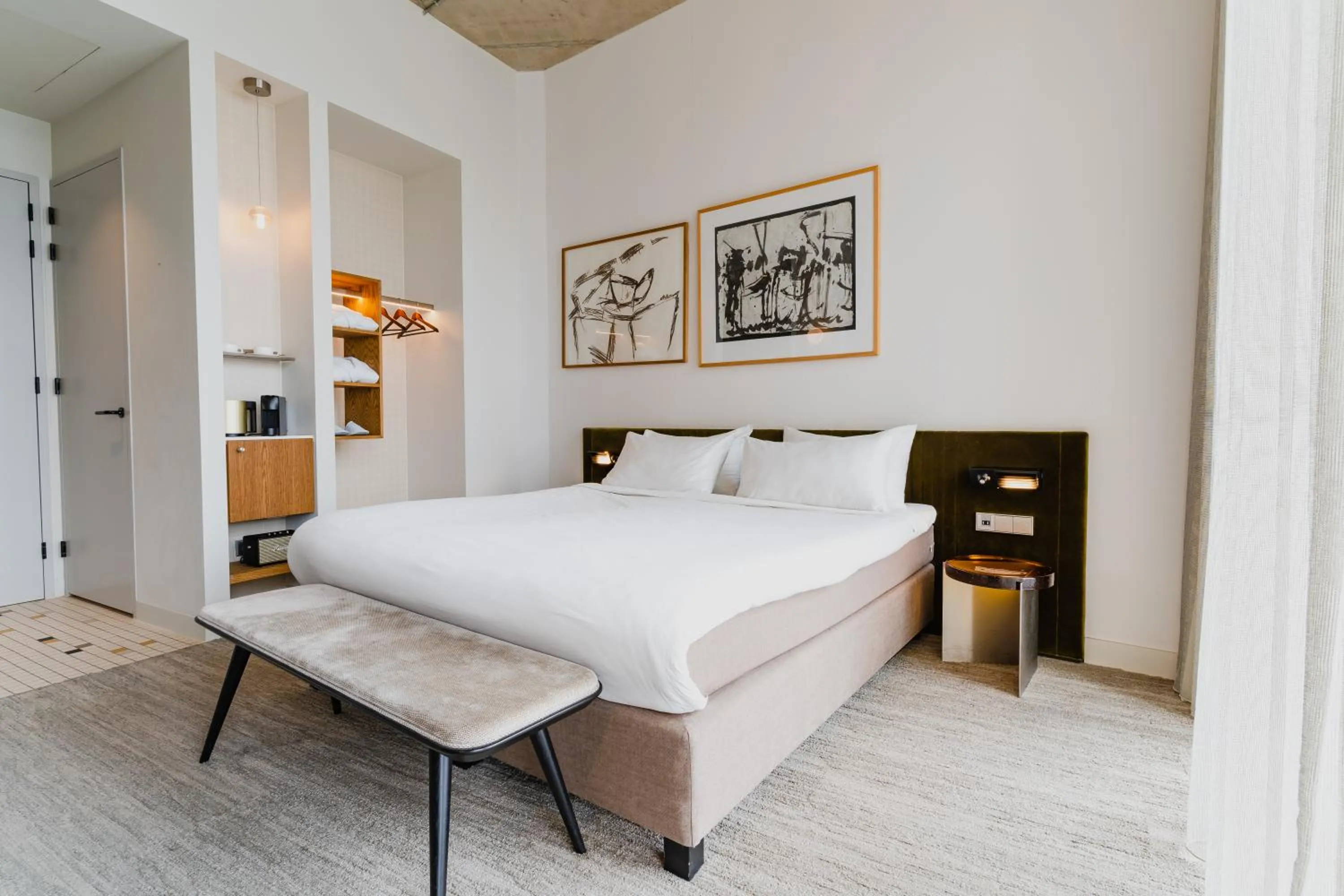 Bed in Hotel Pontsteiger