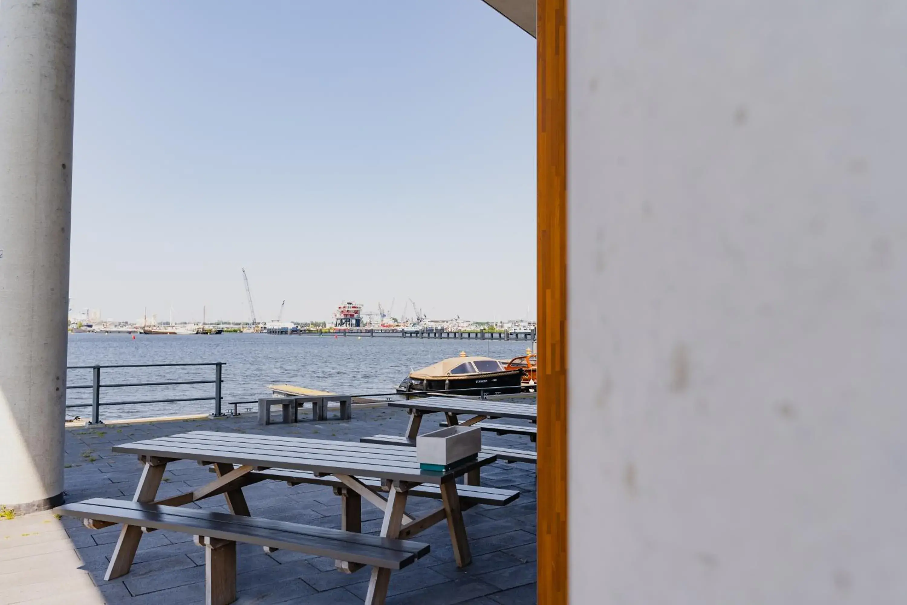 River view in Hotel Pontsteiger River view in Hotel Pontsteiger