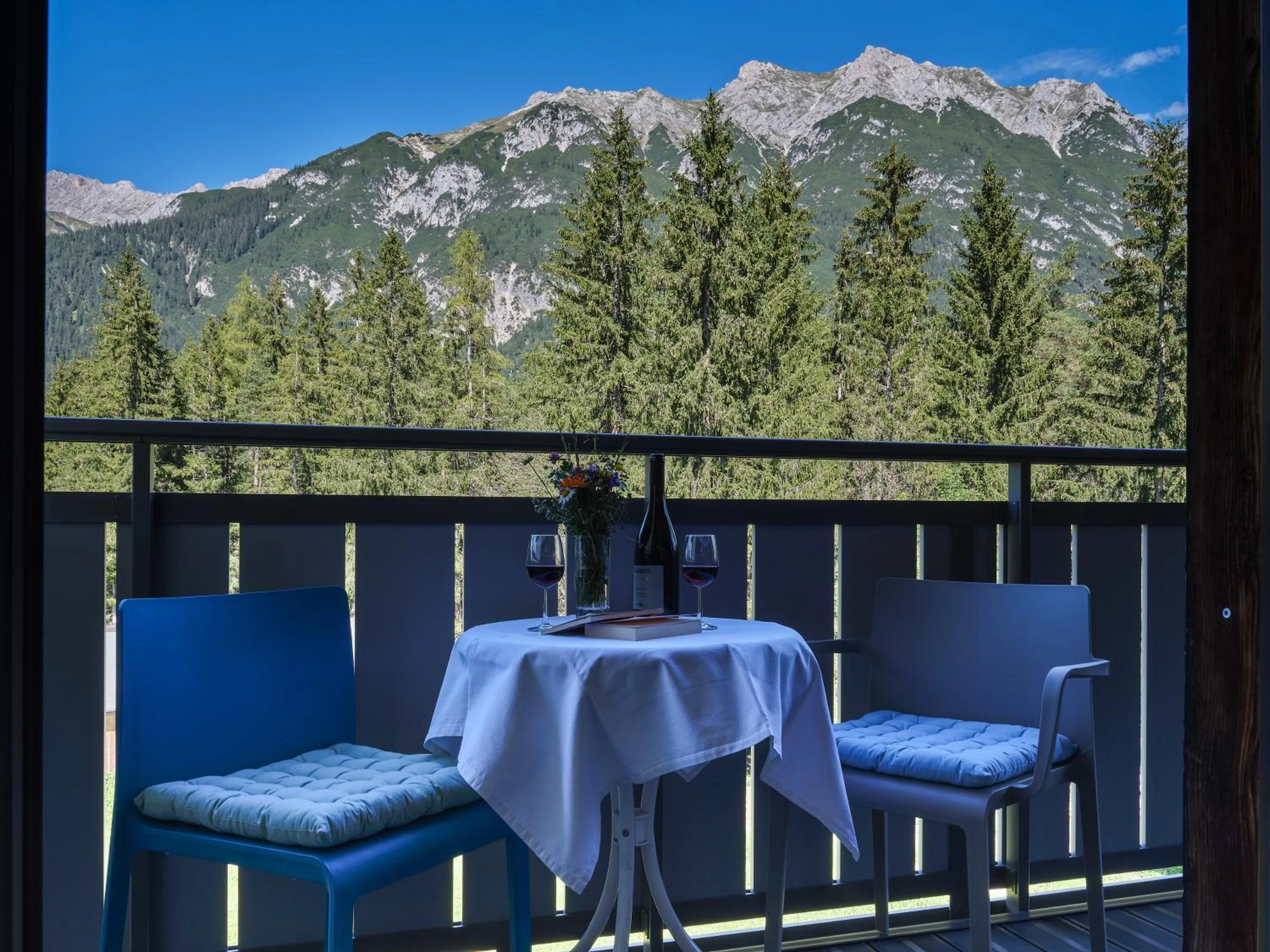 View (from property/room) in Design Apartments & Zimmer - Zugspitze