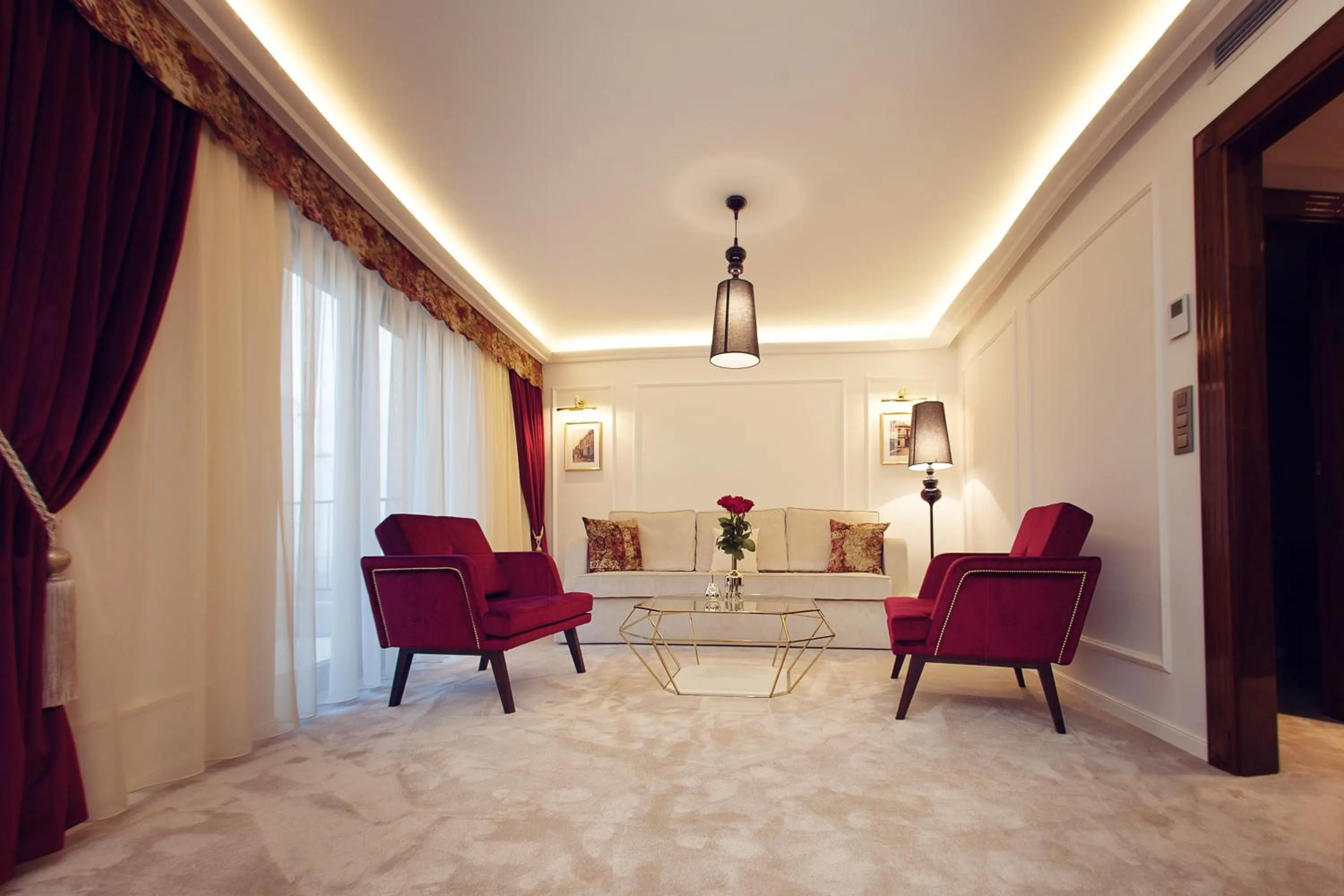 Living room in Hotel Golden Key, 4 Stars Superior