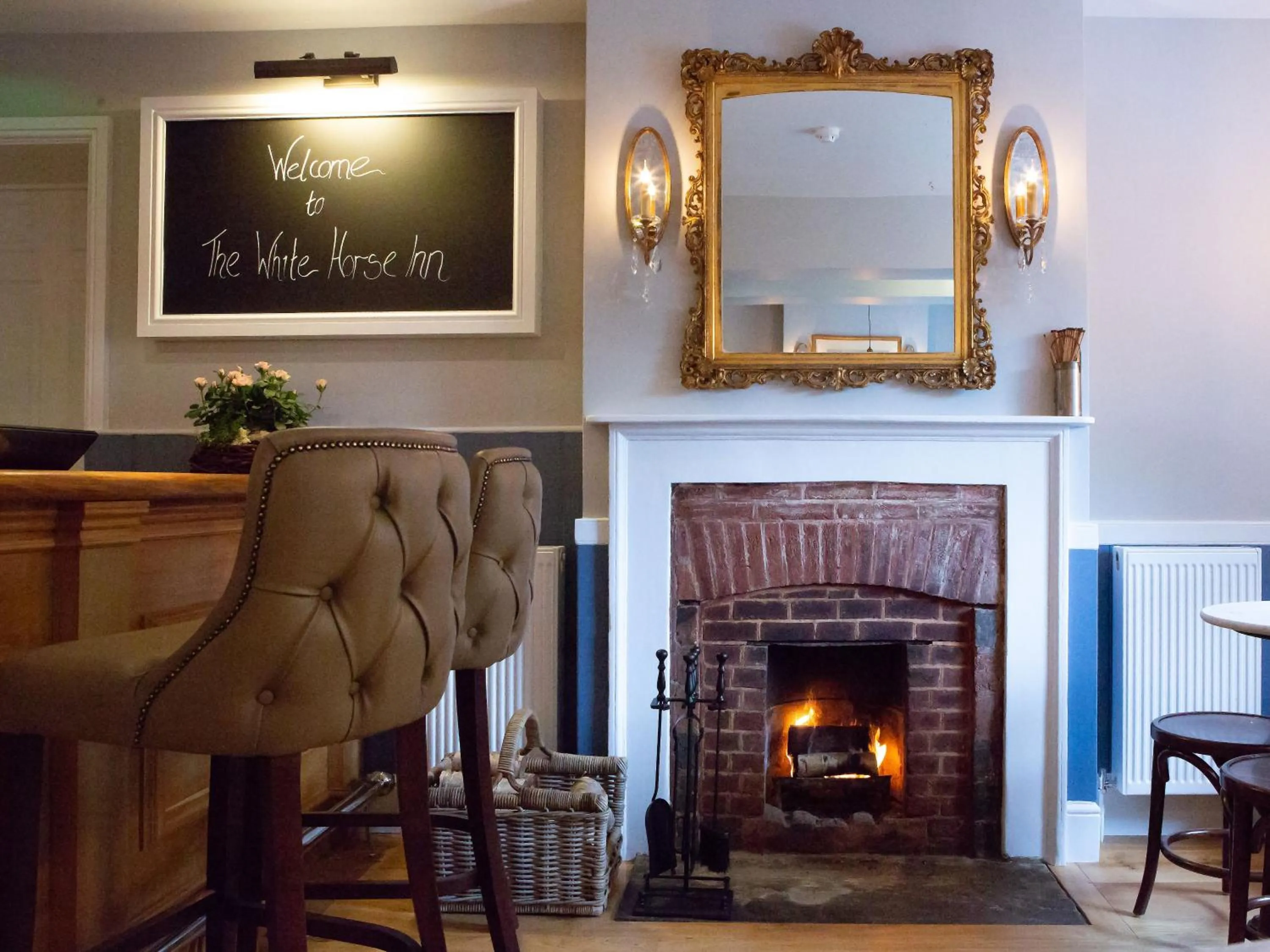 Lounge or bar in The White Horse Inn