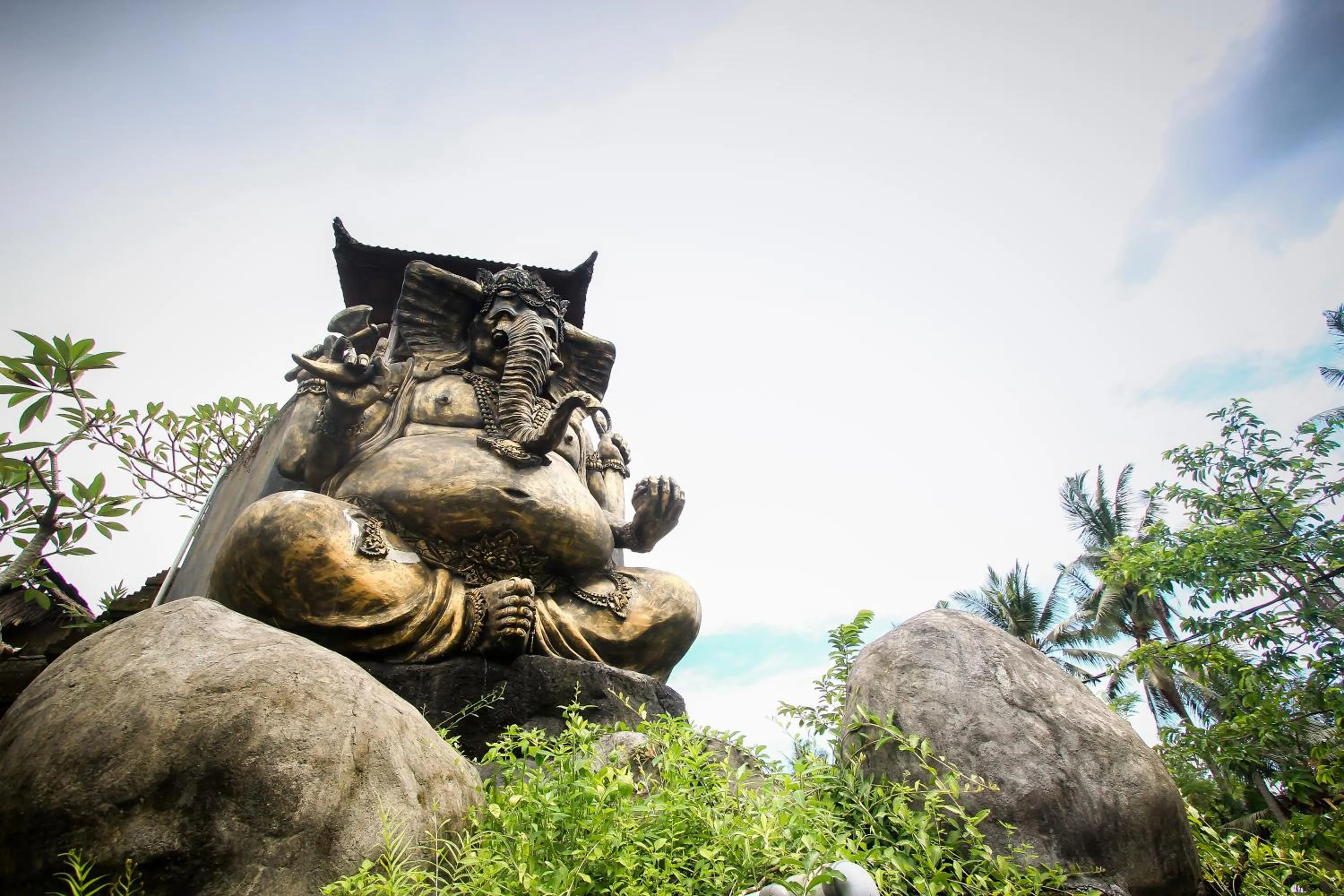 Library in Keramas Sacred River Retreat Resort and Villa