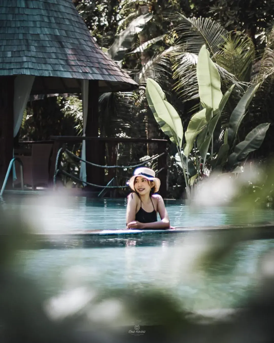 Swimming pool in Keramas Sacred River Retreat Resort and Villa Swimming pool in Keramas Sacred River Retreat Resort and Villa