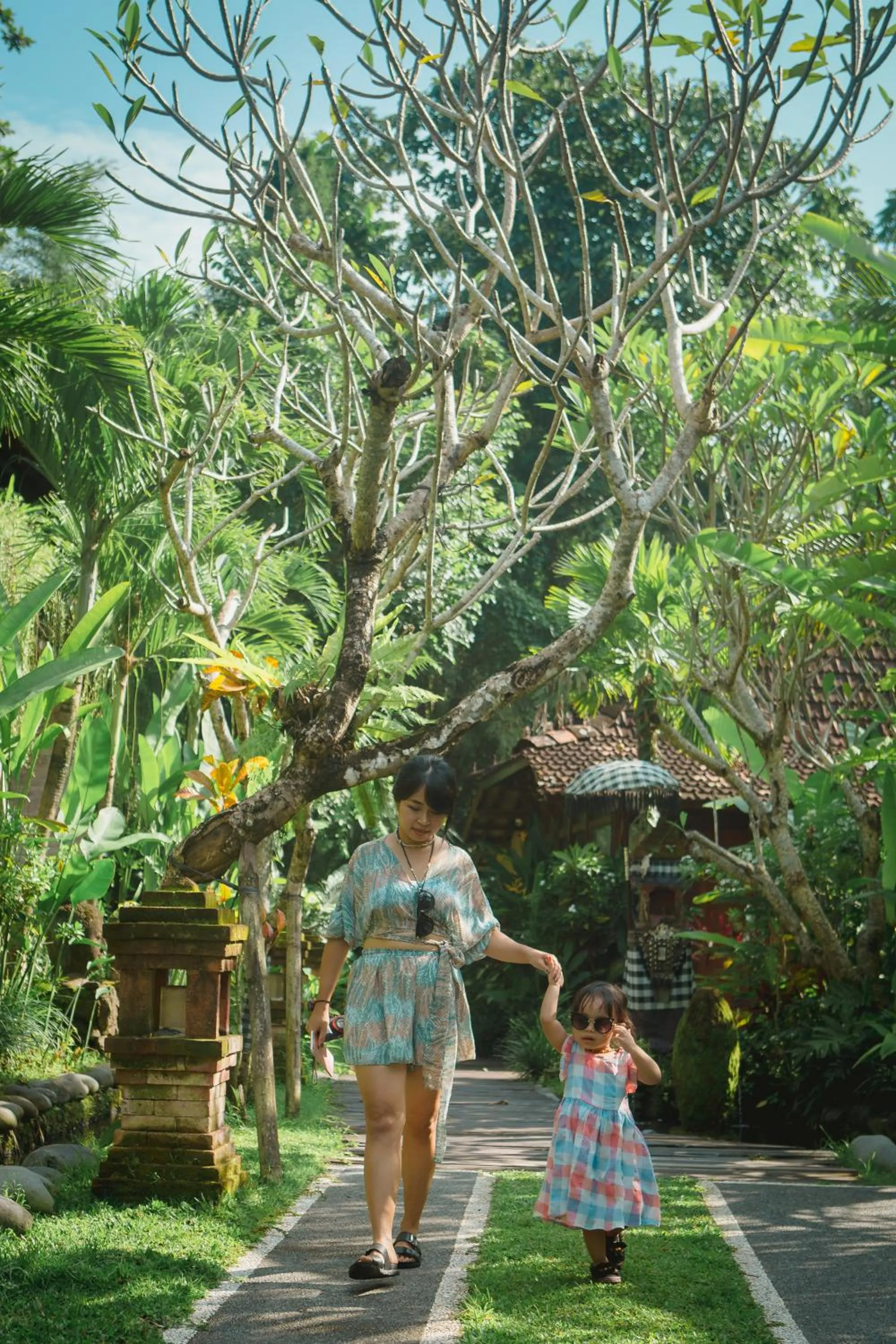Garden in Keramas Sacred River Retreat Resort and Villa