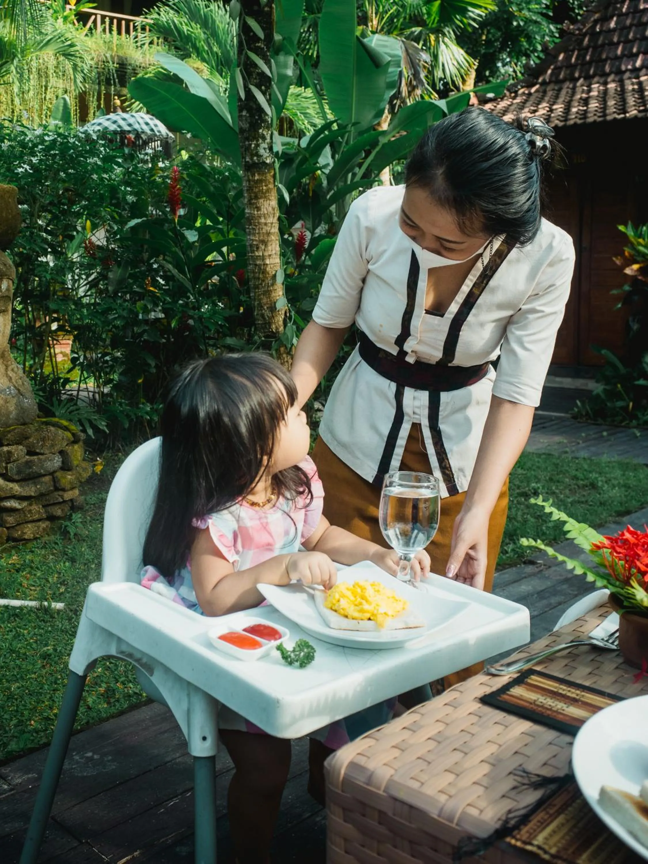 Staff in Keramas Sacred River Retreat Resort and Villa