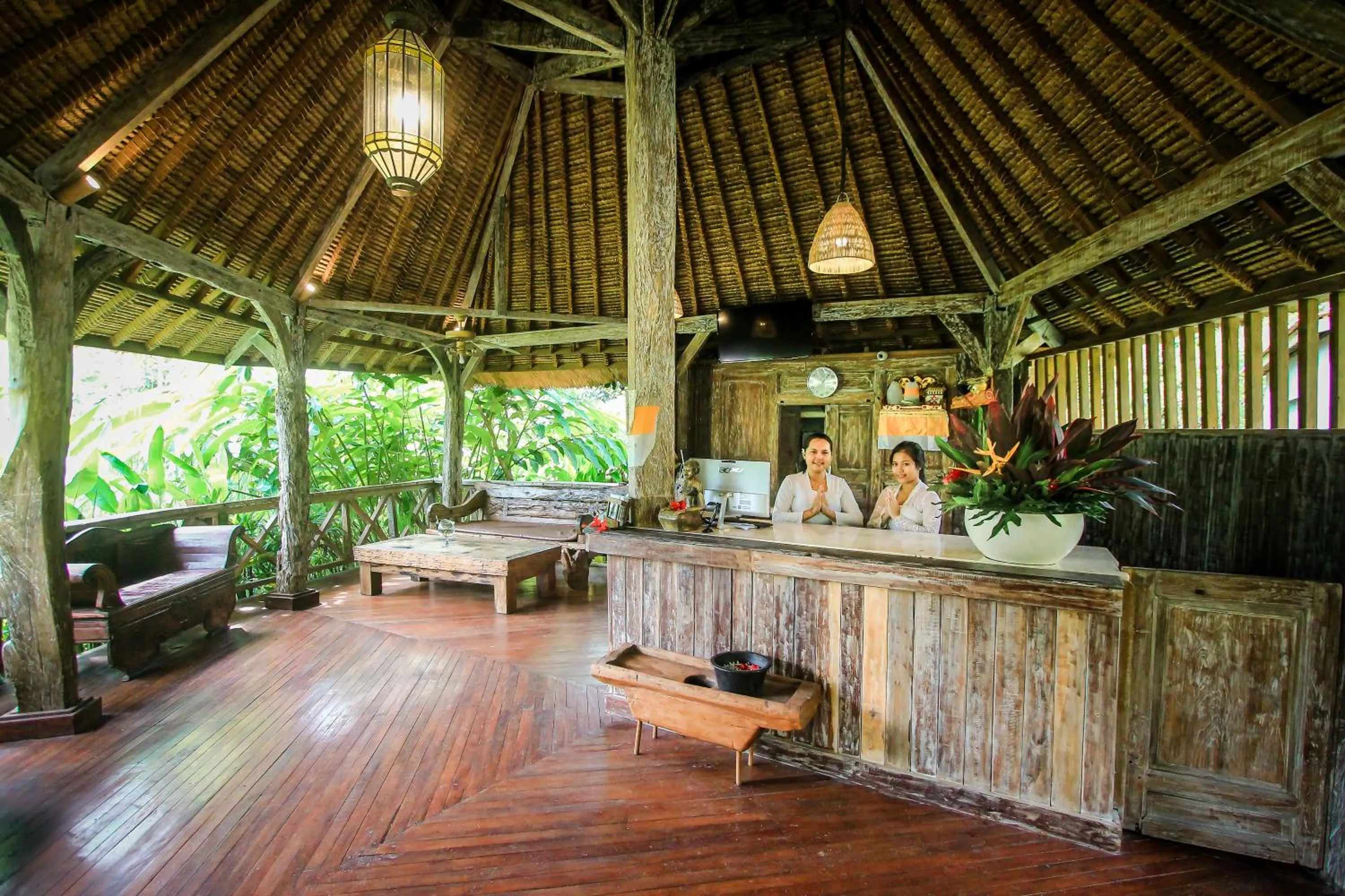 Lobby or reception in Keramas Sacred River Retreat Resort and Villa