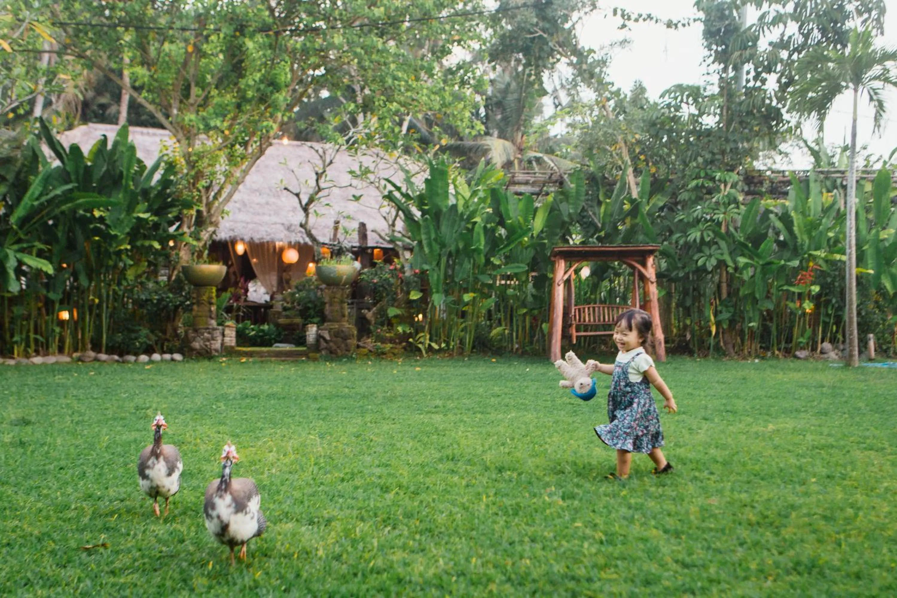 Garden in Keramas Sacred River Retreat Resort and Villa