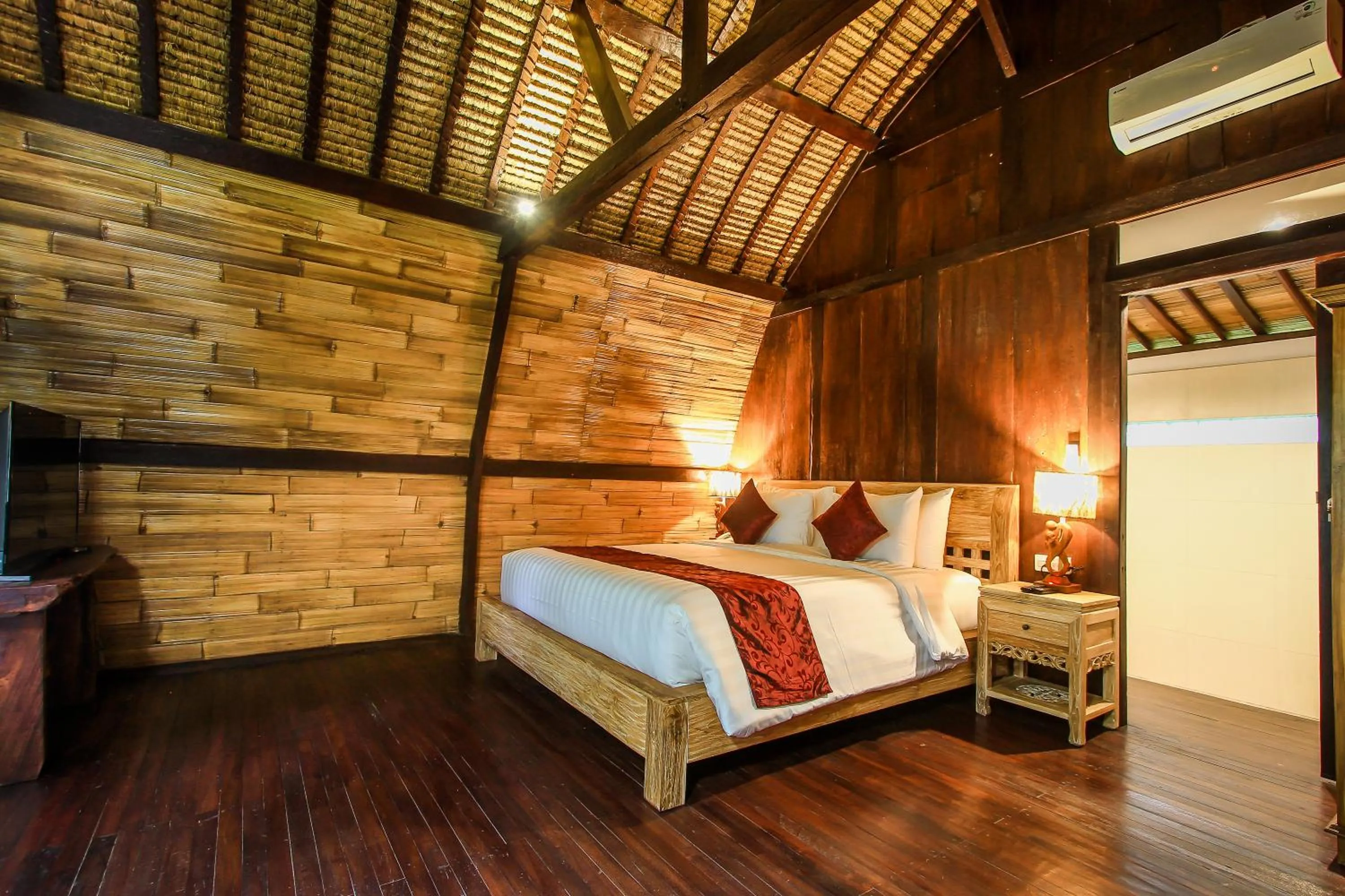 Bedroom, Bed in Keramas Sacred River Retreat Resort and Villa