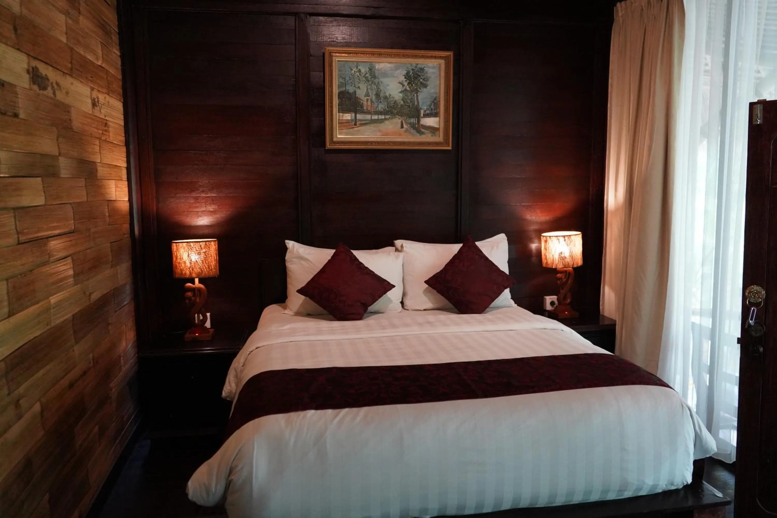 Bedroom, Bed in Keramas Sacred River Retreat Resort and Villa