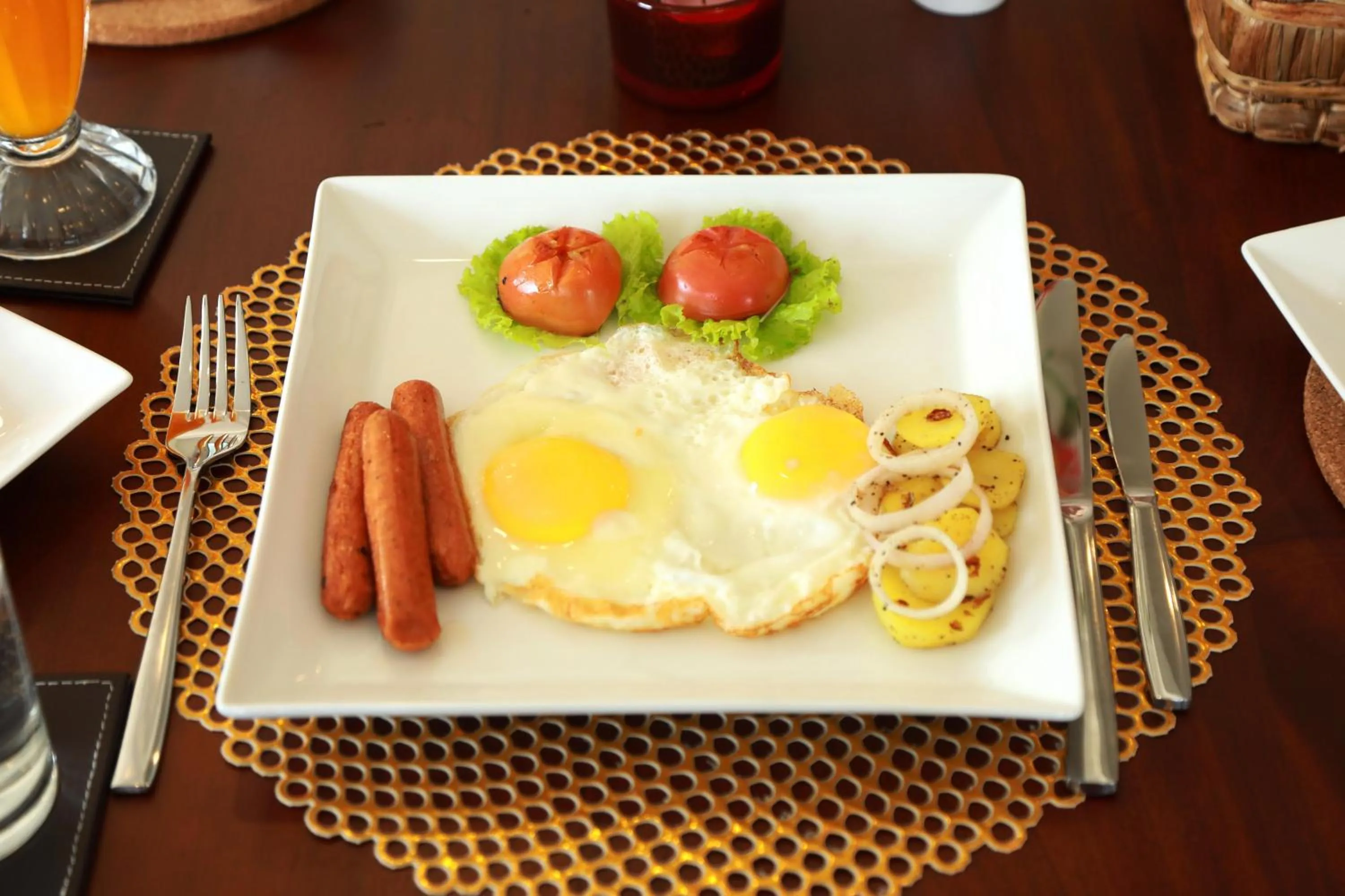 English/Irish breakfast in The Wind Castle