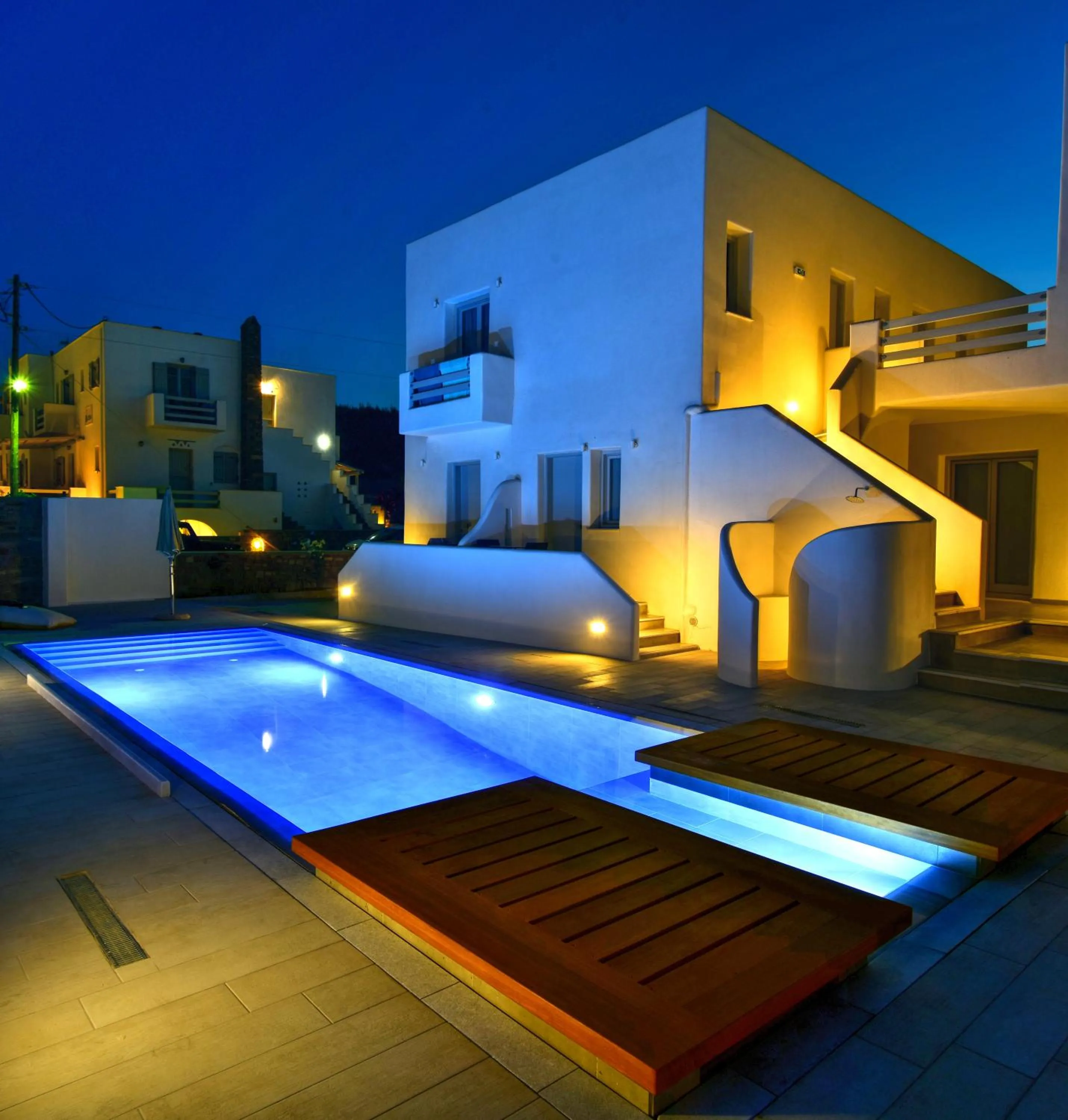 Swimming pool in Quartano Luxury Cycladic Residence, Adults Only (13+)