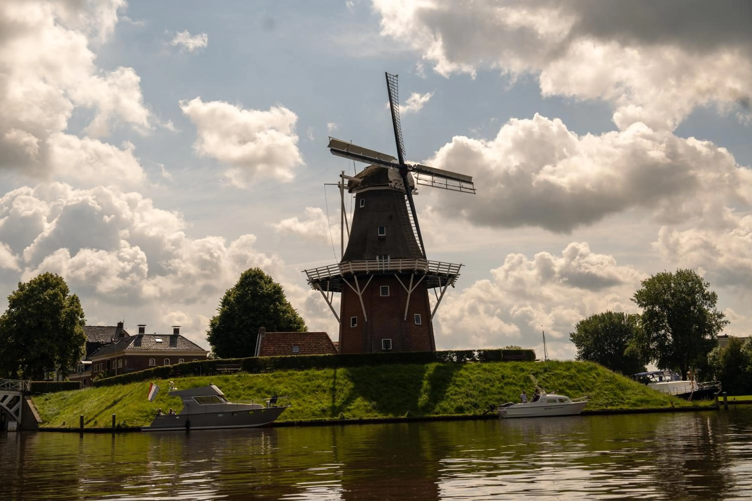 Natural landscape in Waterdorp Burdaard