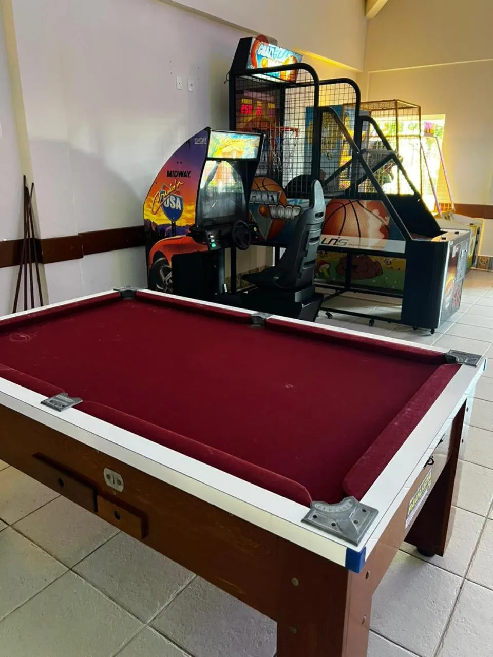 Game Room in Thermas de Olimpia Resort