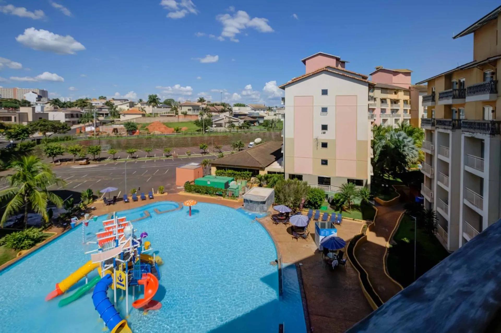 Balcony/Terrace in Thermas de Olimpia Resort