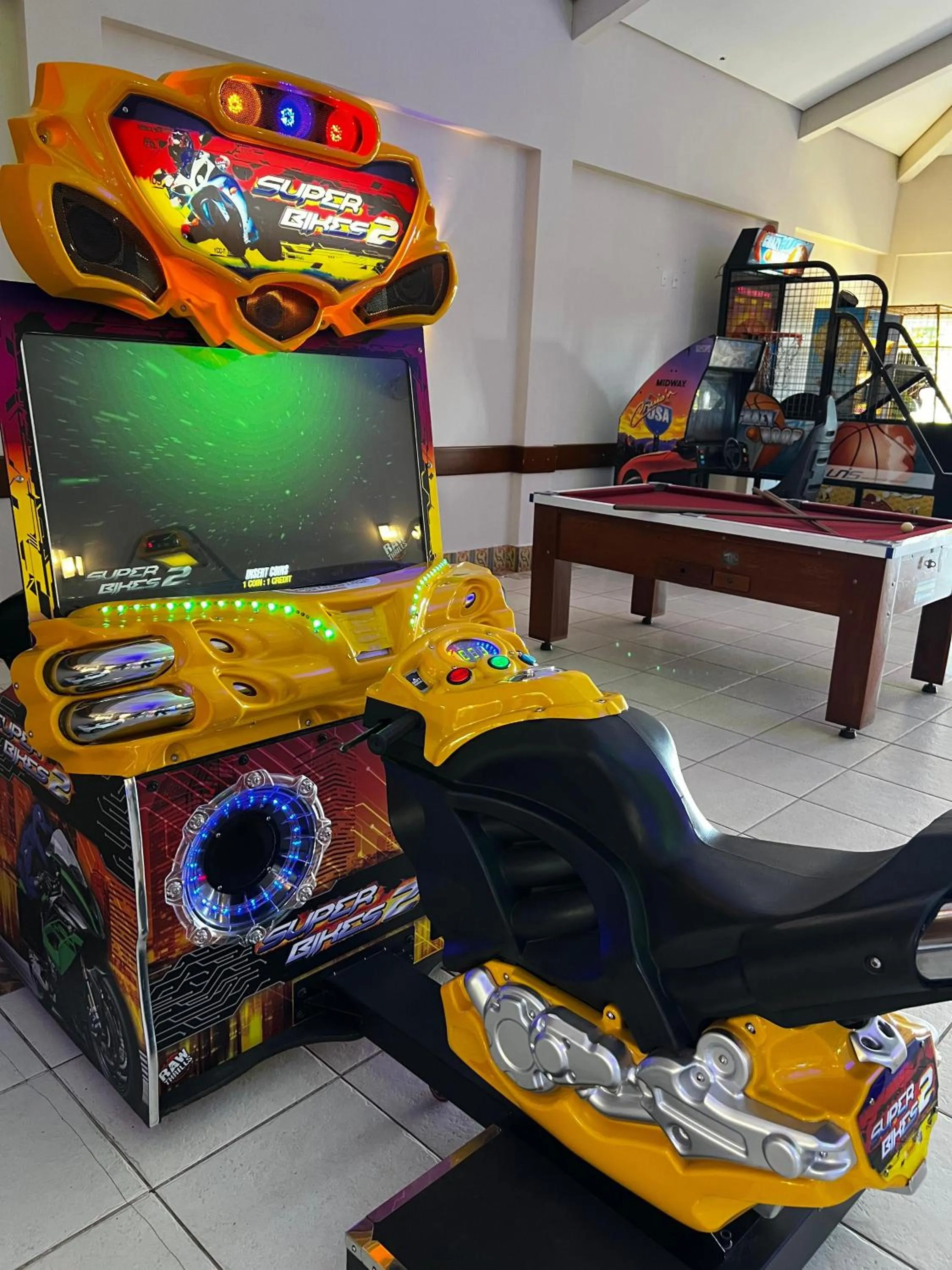 Game Room in Thermas de Olimpia Resort