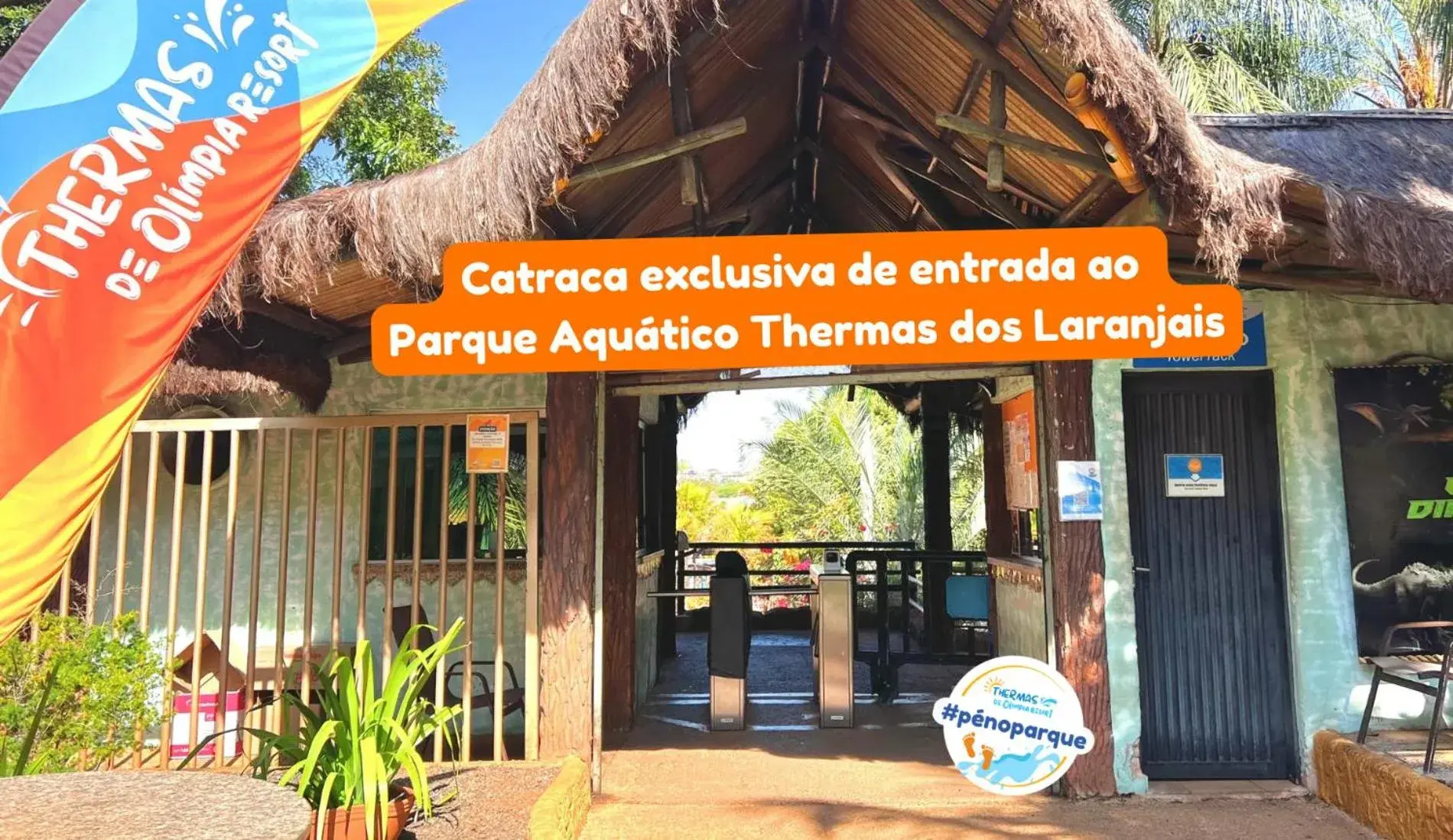 Facade/entrance in Thermas de Olimpia Resort Facade/entrance in Thermas de Olimpia Resort