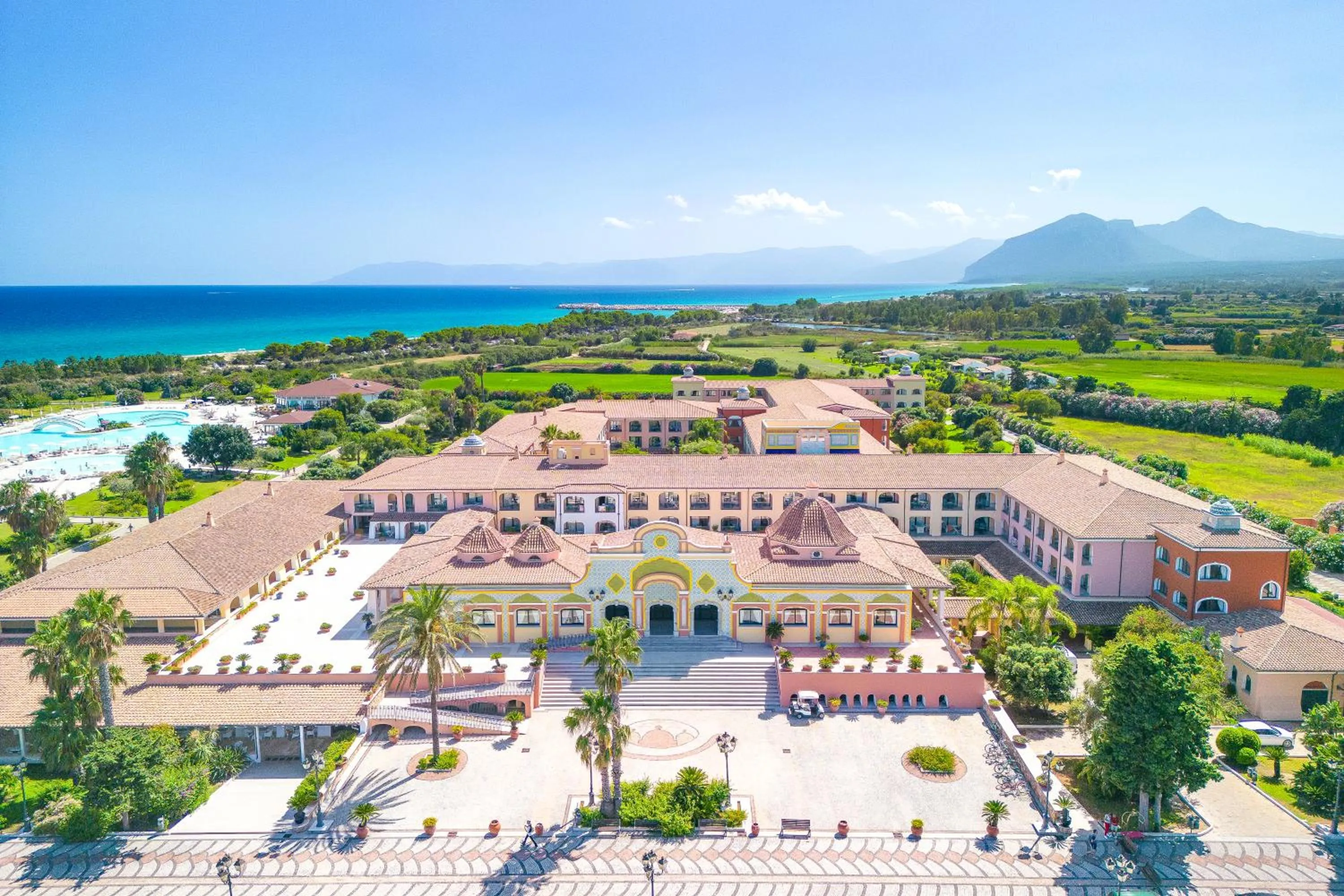 Bird's eye view in Club Hotel Marina Beach