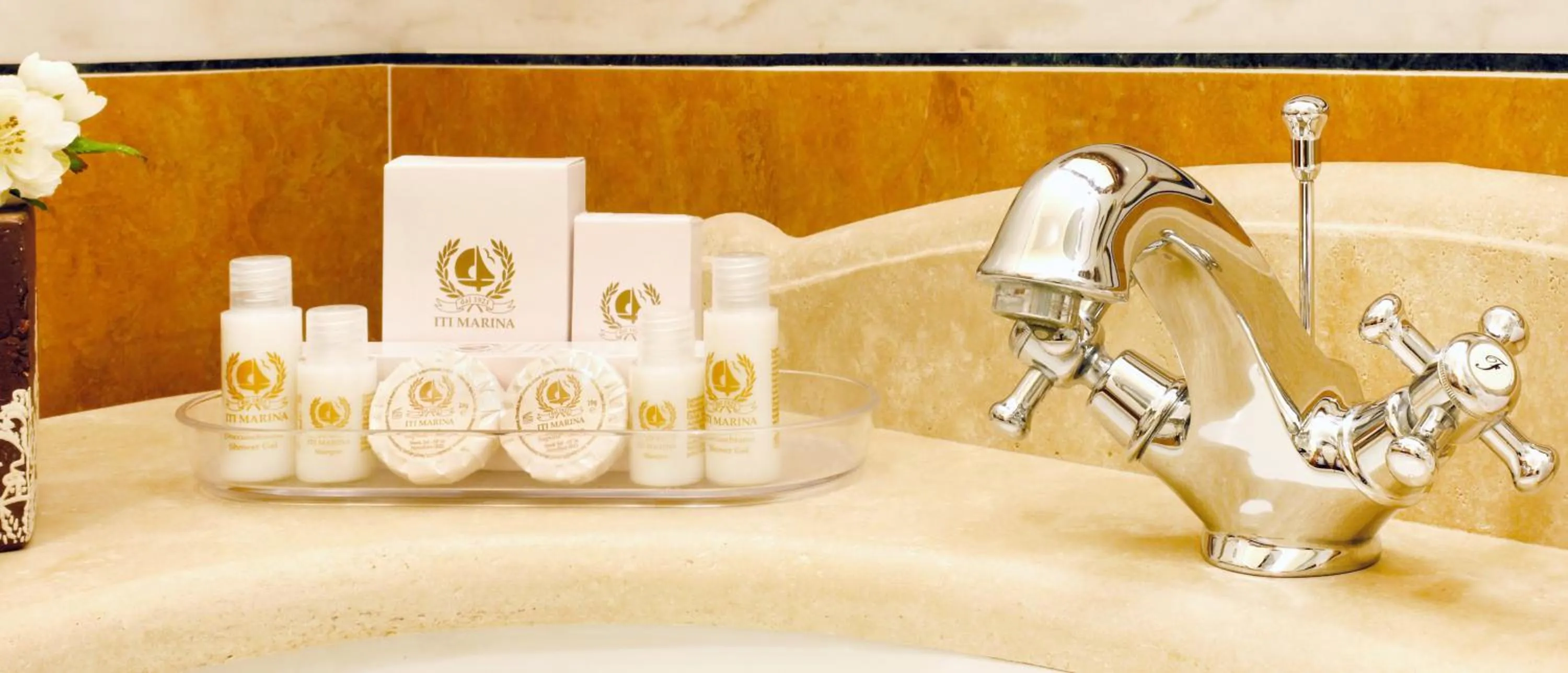 Bathroom in Grand Hotel President