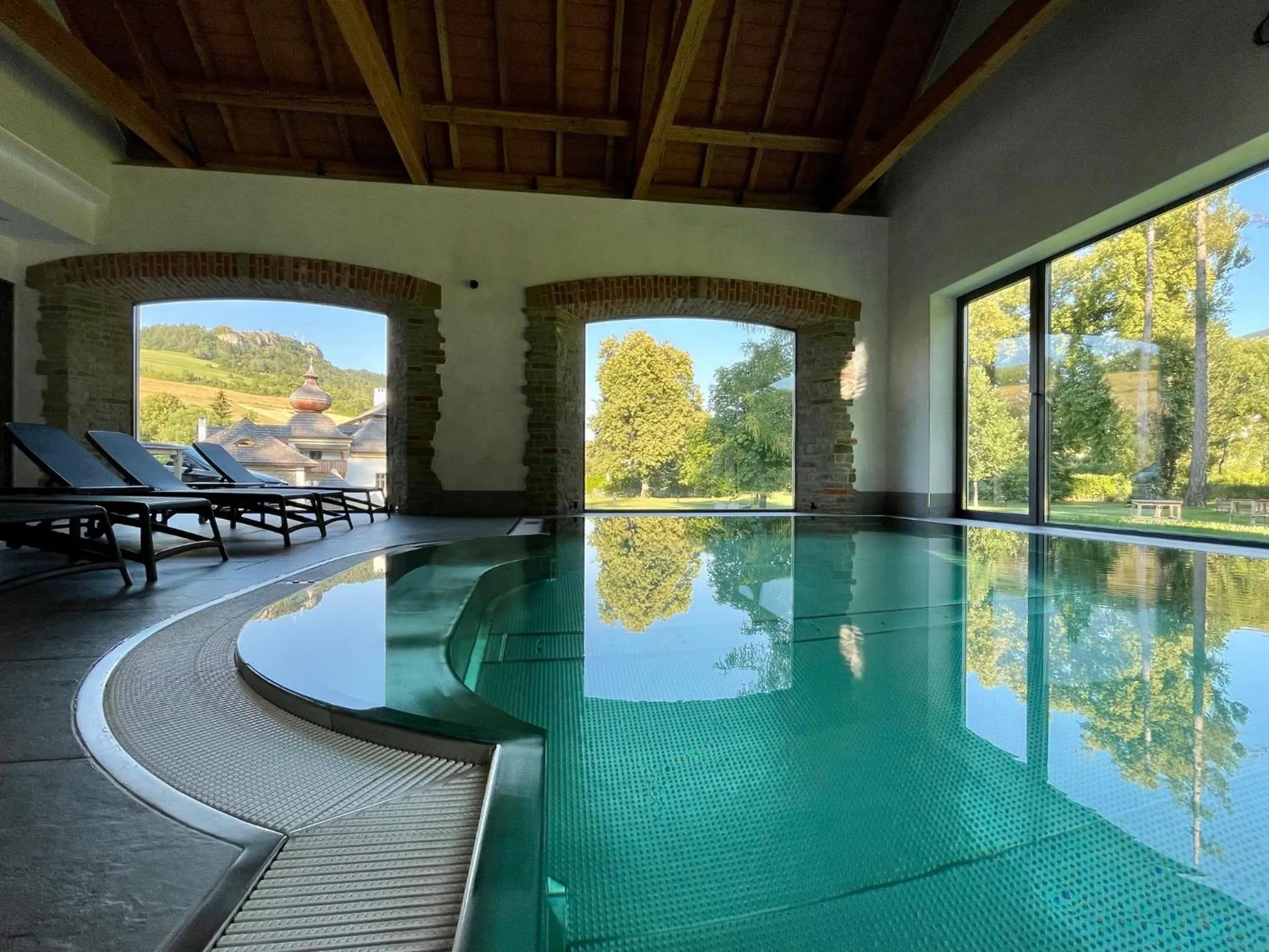 Natural landscape in Kaštieľ Kubínyi