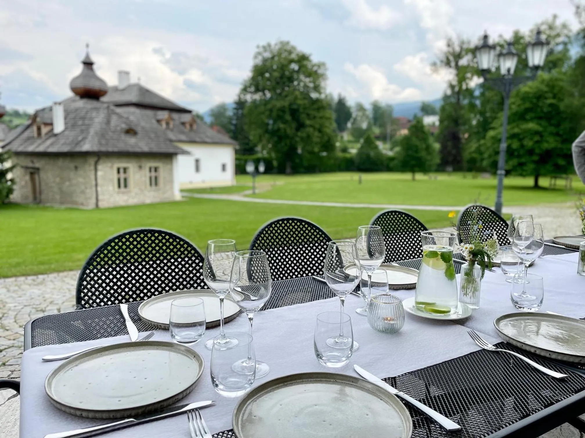 Garden in Kaštieľ Kubínyi