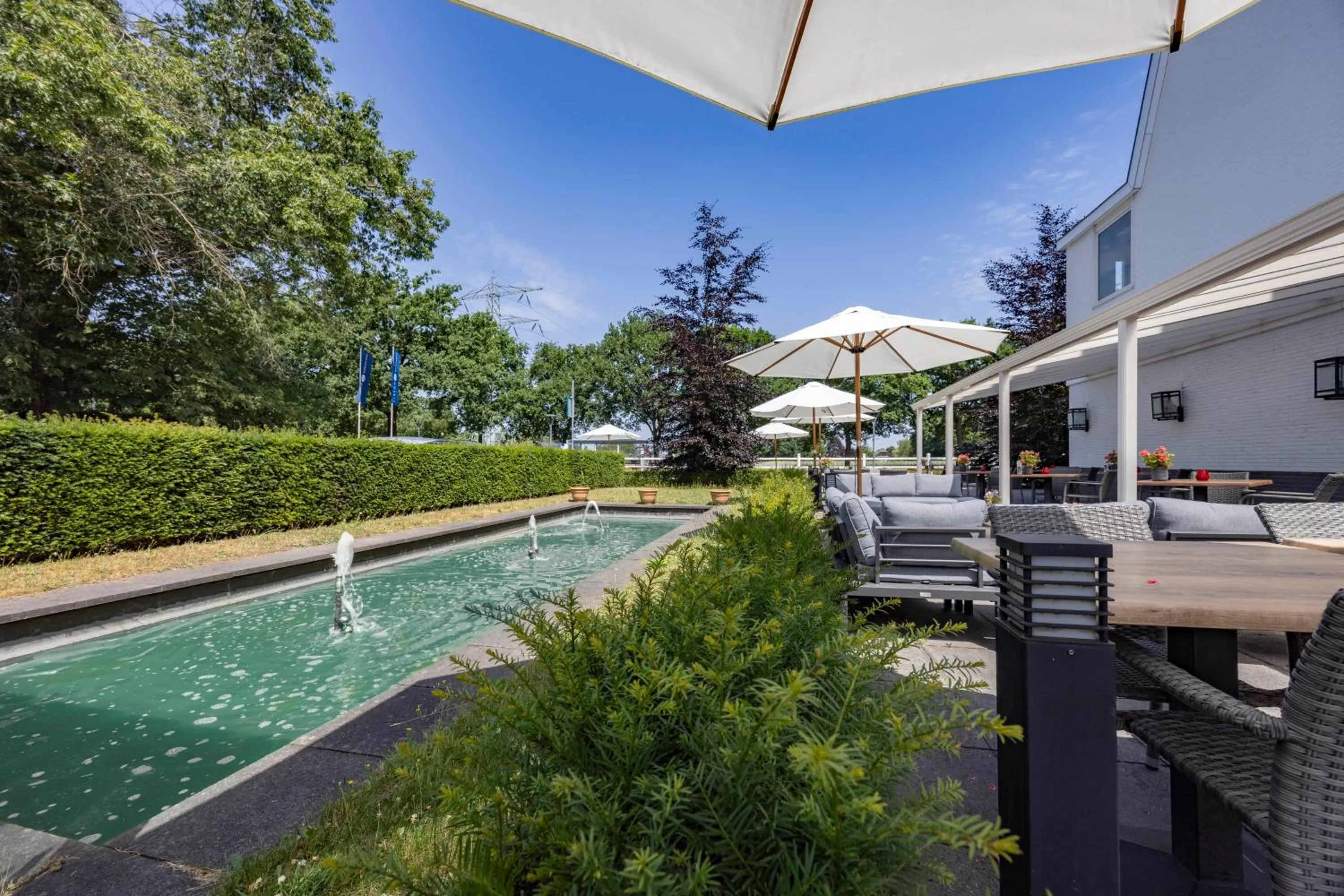 Balcony/Terrace in Fletcher Hotel-Restaurant Het Witte Huis