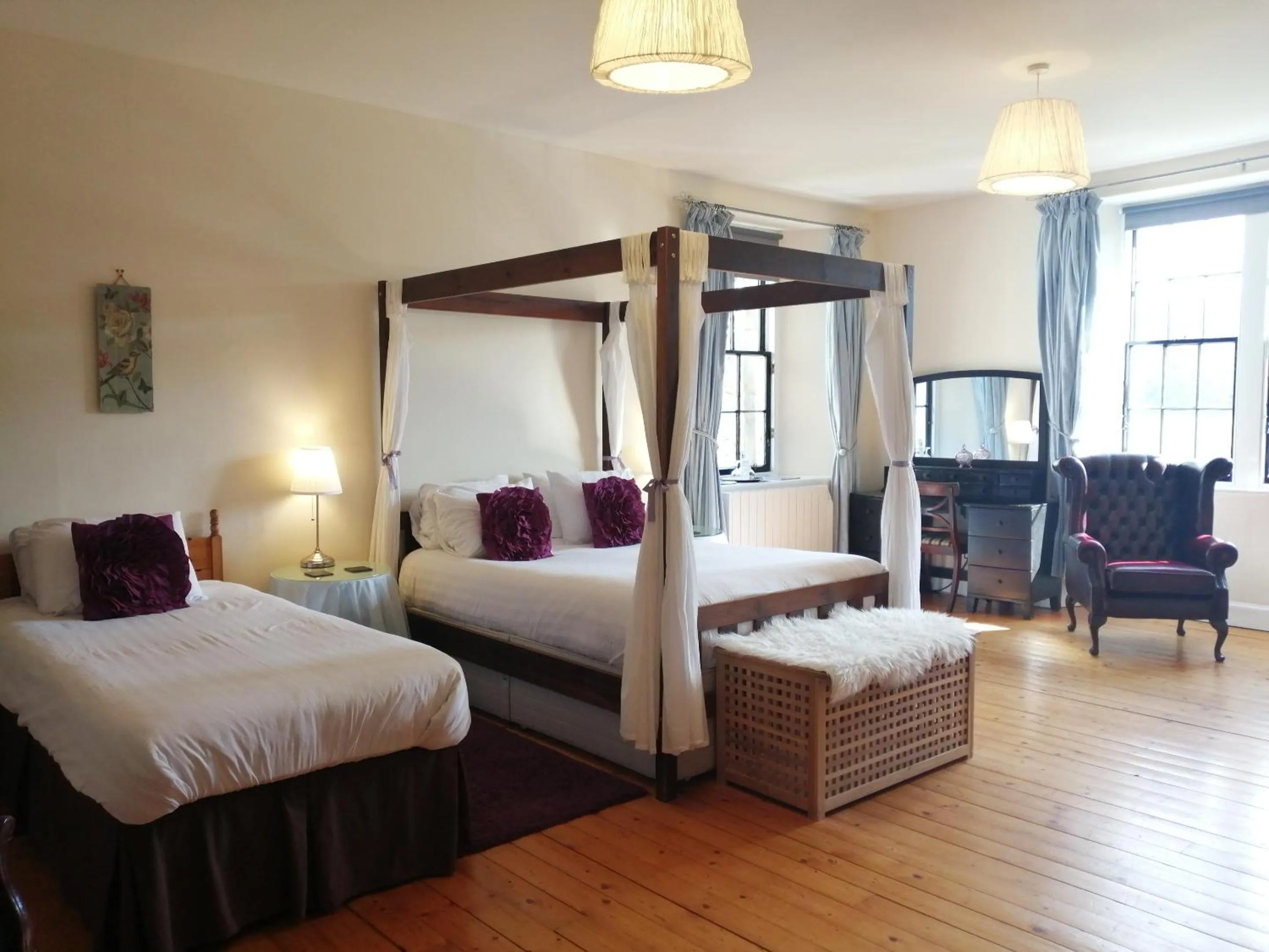Bedroom, Bed in Cuil-An-Daraich Guest House