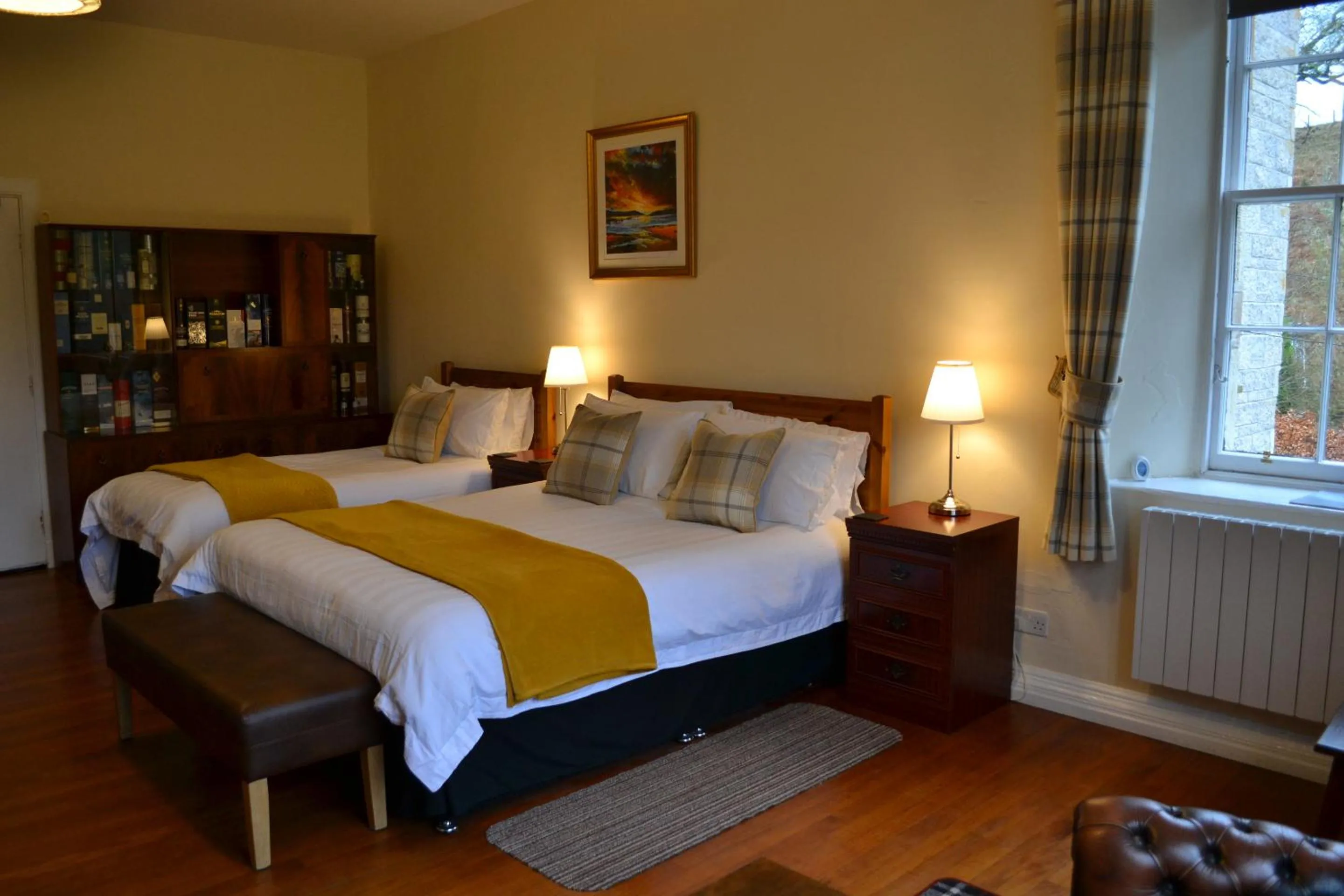 Bedroom, Bed in Cuil-An-Daraich Guest House