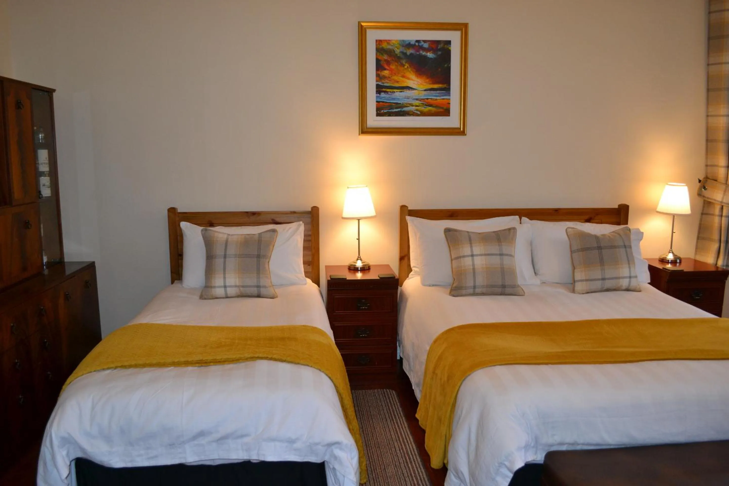 Bedroom, Bed in Cuil-An-Daraich Guest House