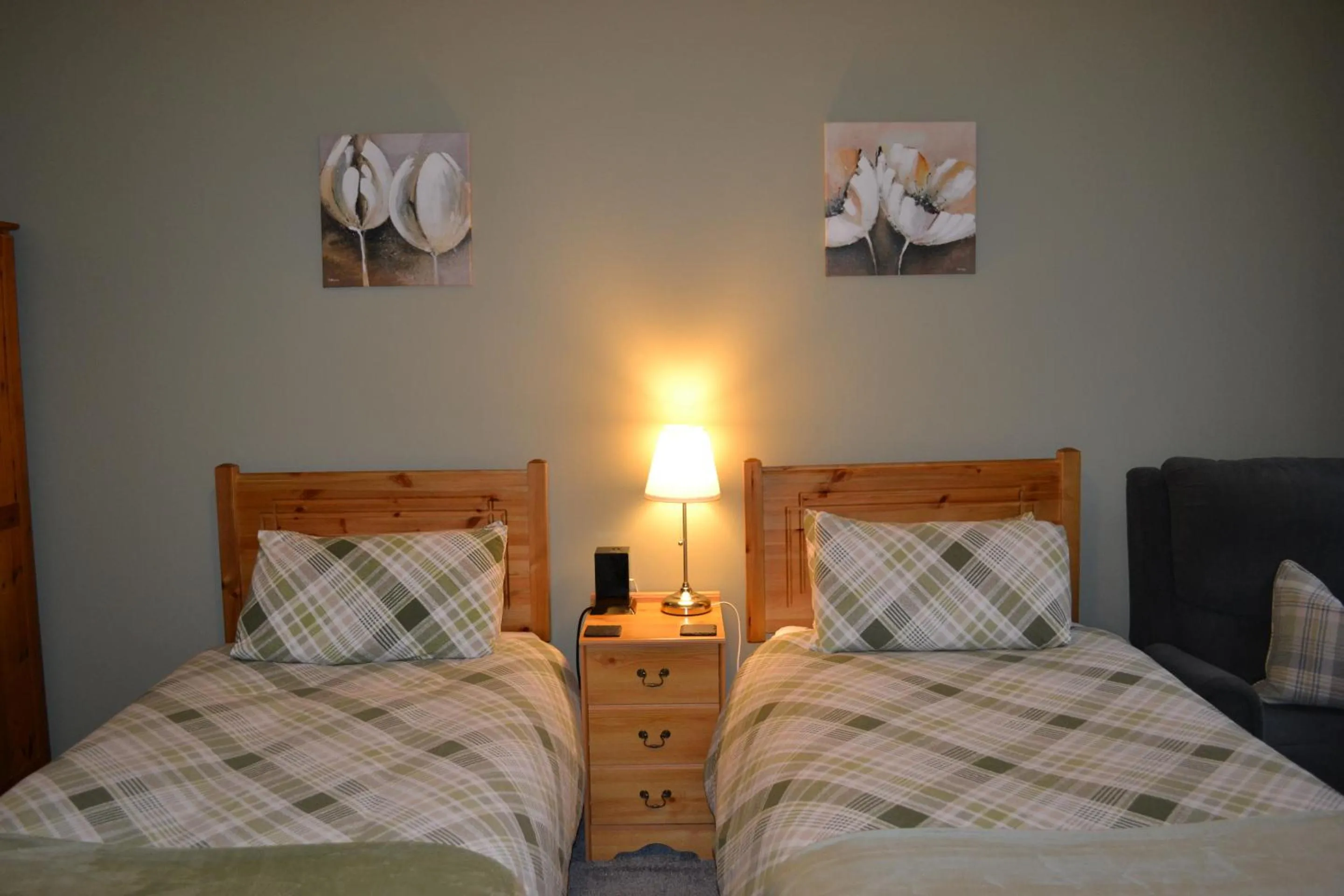 Bedroom, Bed in Cuil-An-Daraich Guest House