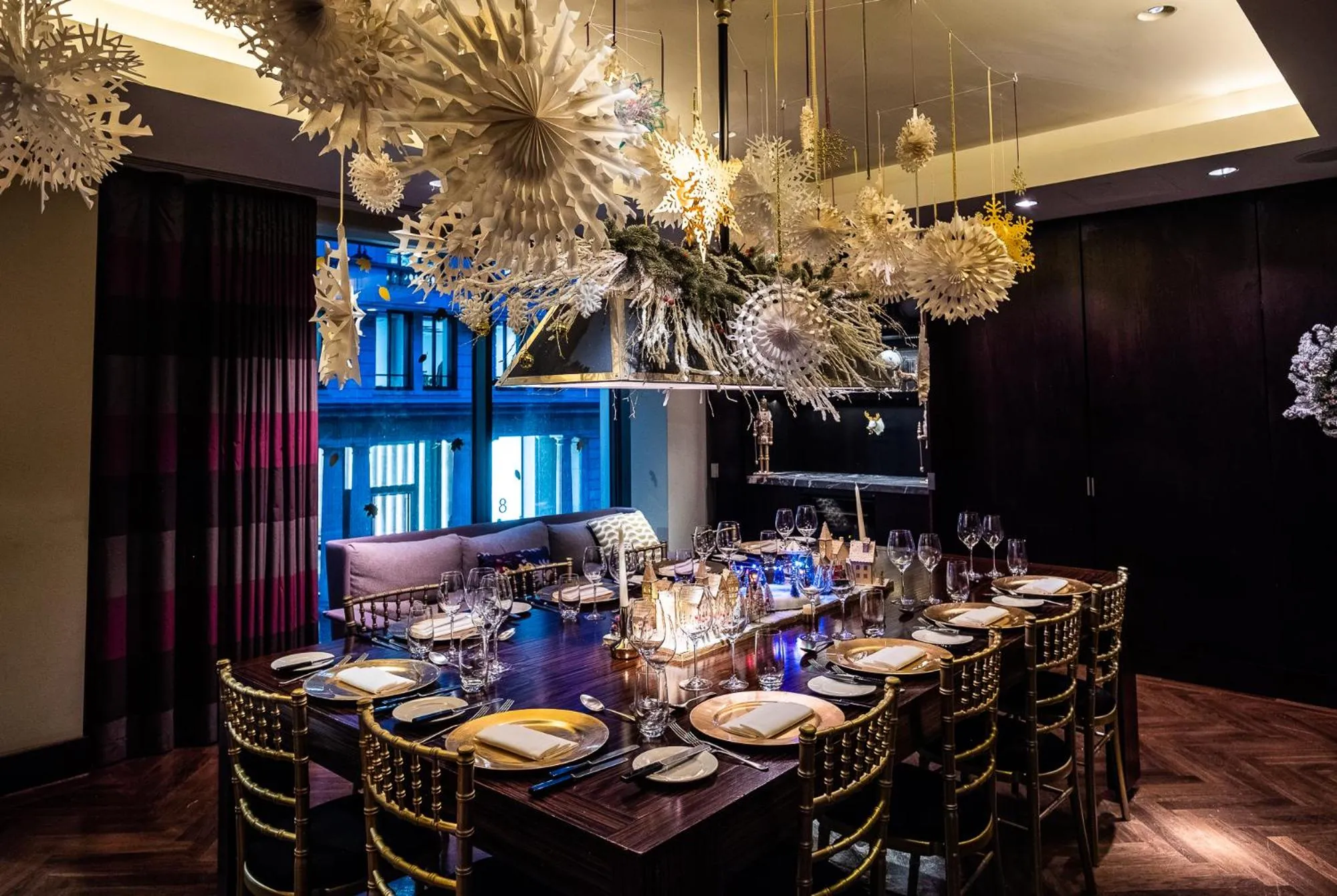 Food and drinks in South Place Hotel