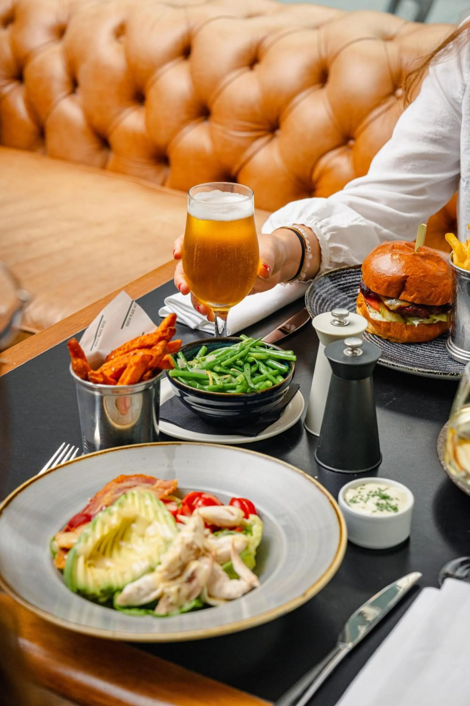 Food and drinks in South Place Hotel