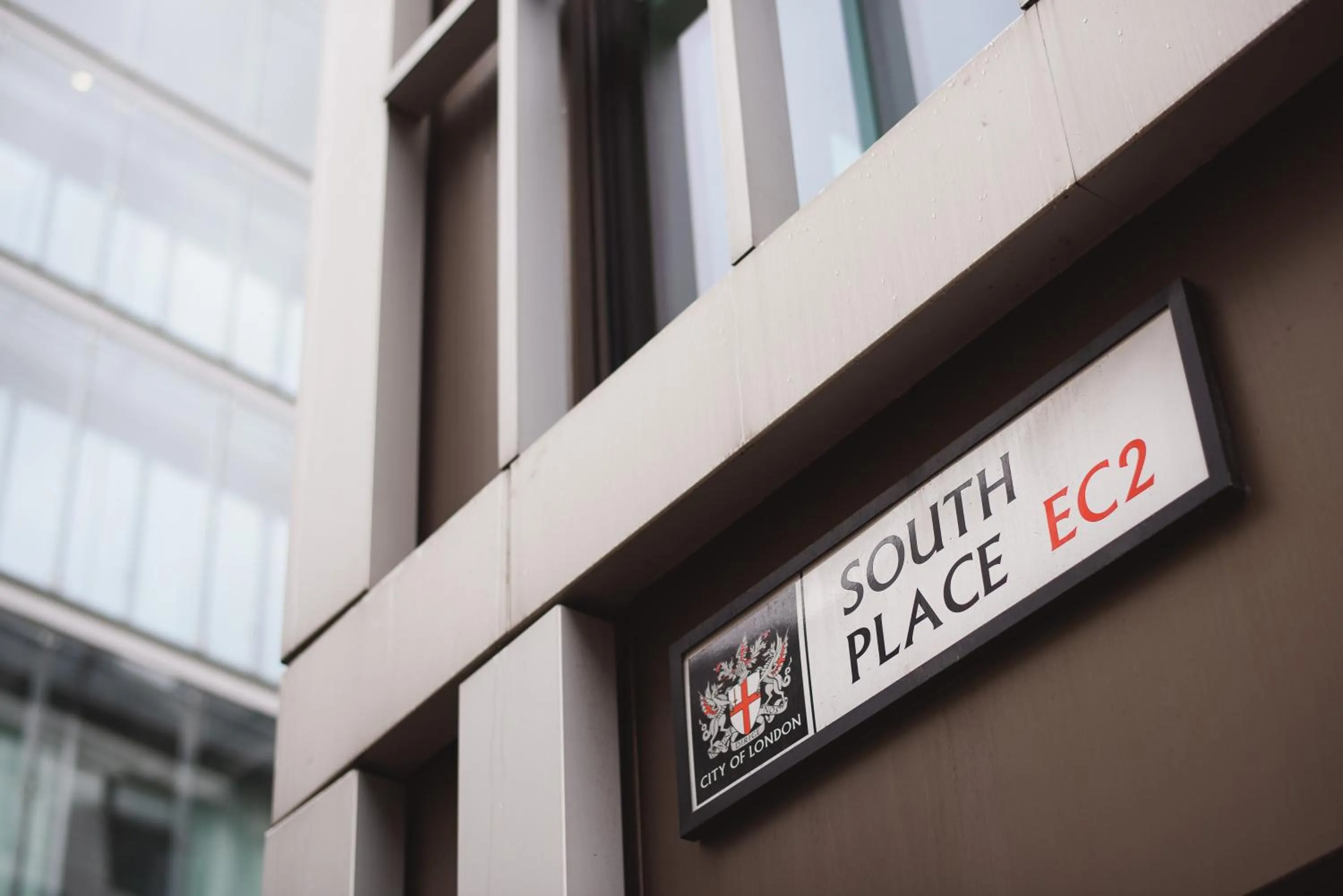 Street view in South Place Hotel