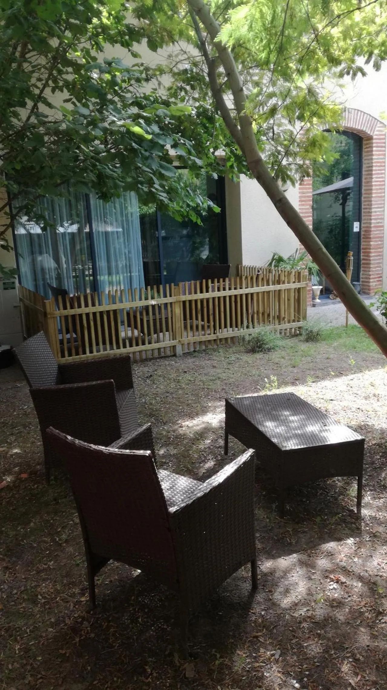 Garden in La Closerie aux Violettes - Maison d'hôtes