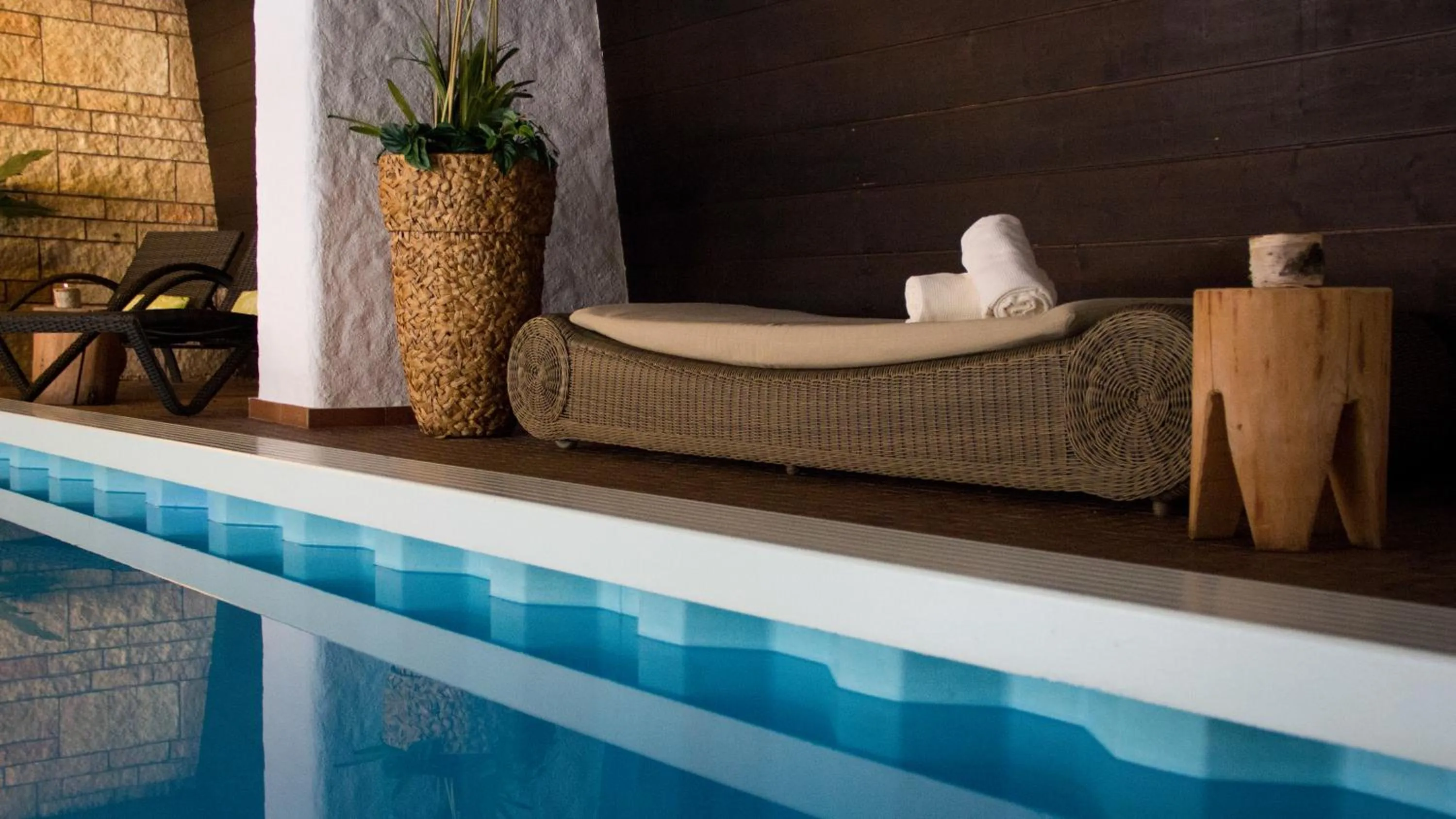 Swimming pool in Pension Christophorus Hotel Garni