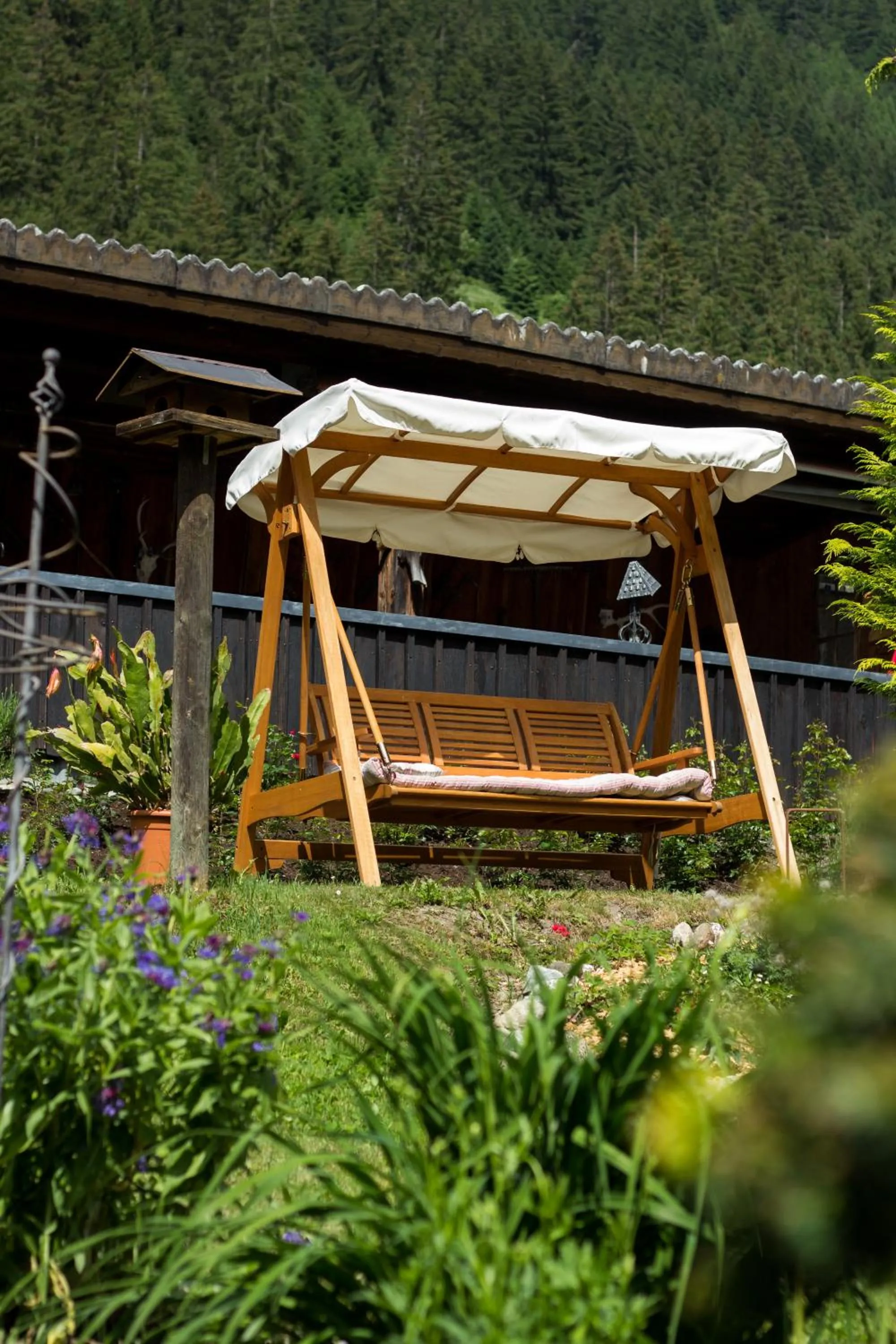 Patio in Pension Christophorus Hotel Garni
