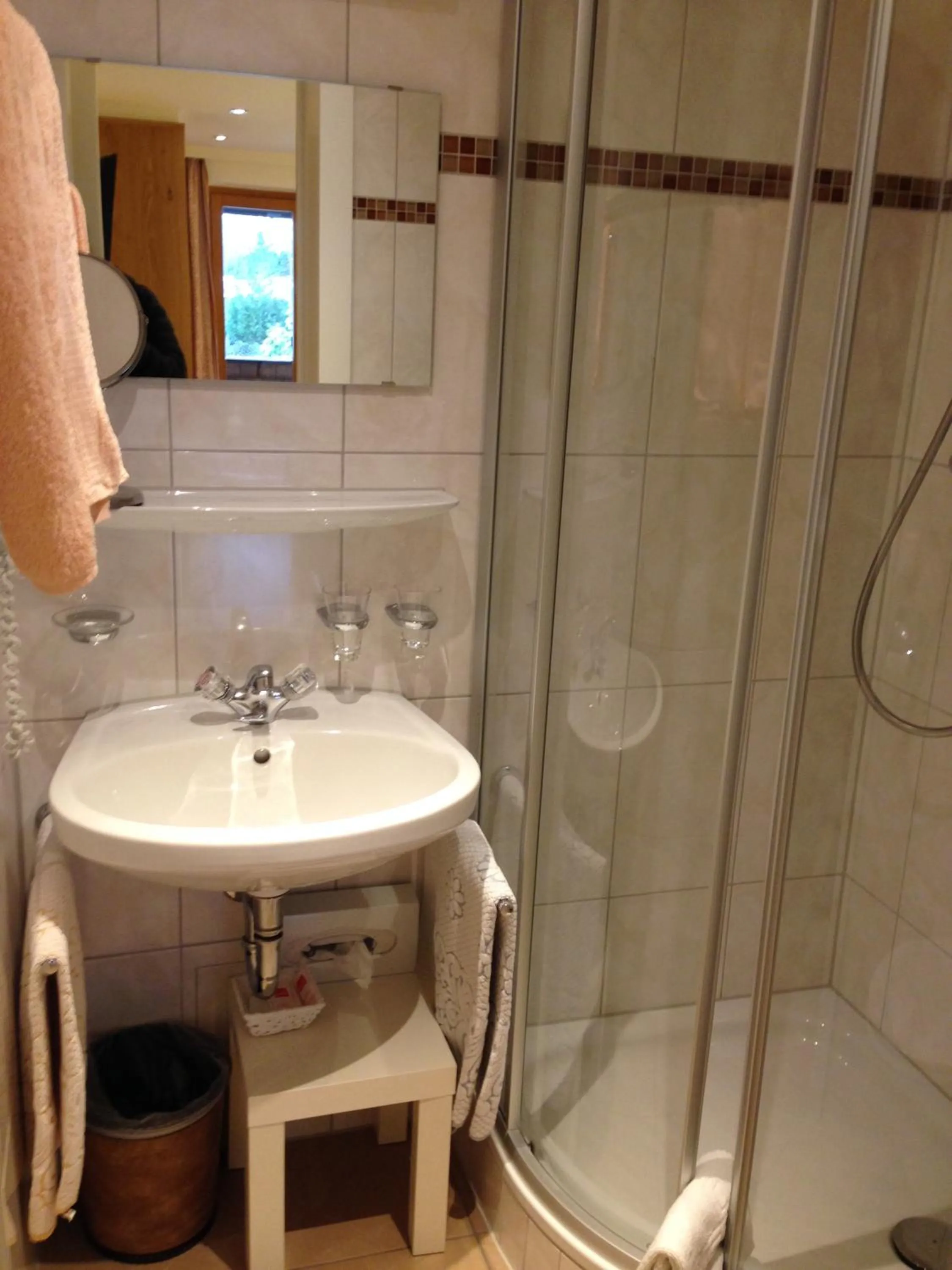 Bathroom in Pension Christophorus Hotel Garni