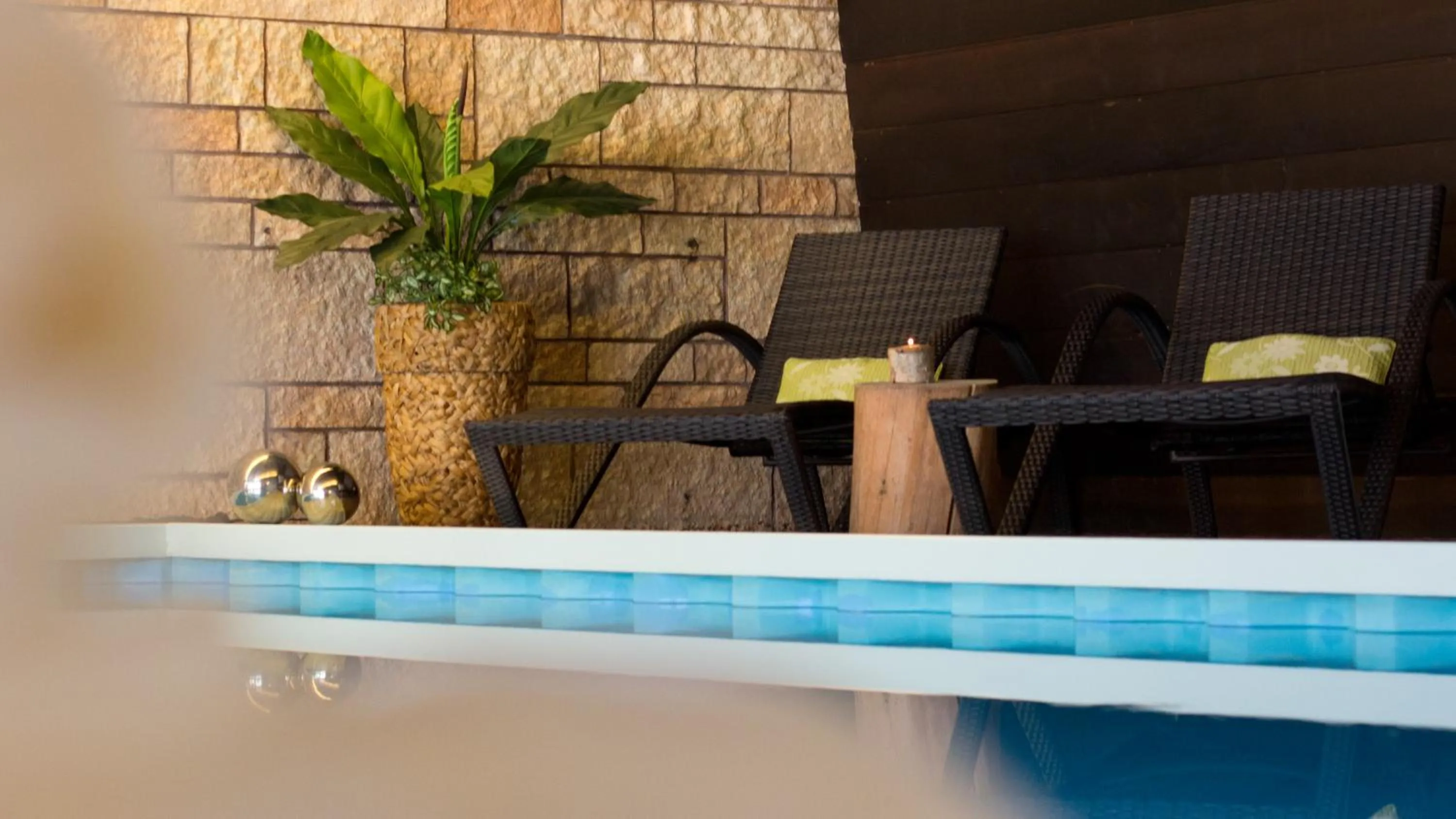 Swimming pool in Pension Christophorus Hotel Garni