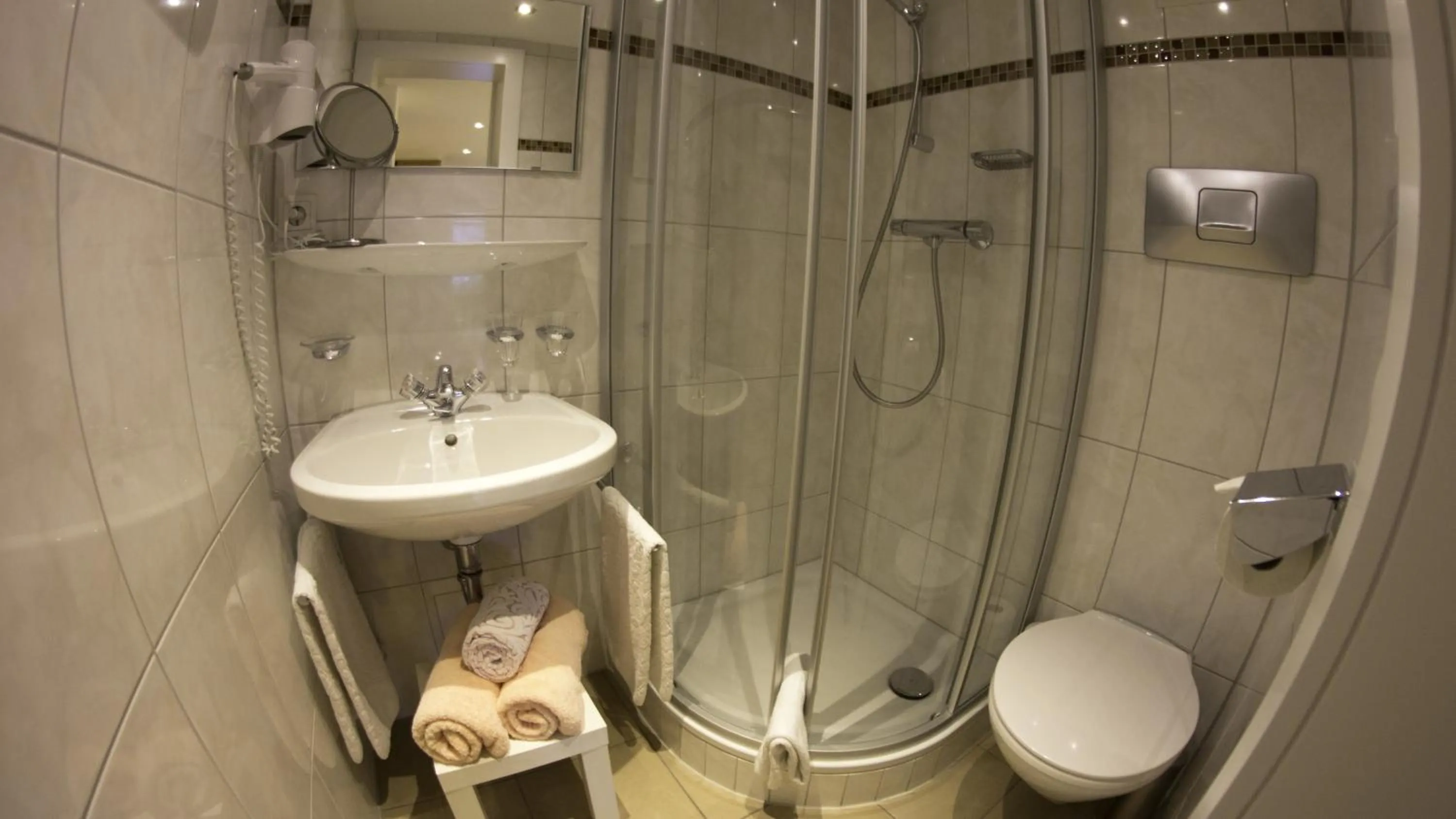 Bathroom in Pension Christophorus Hotel Garni