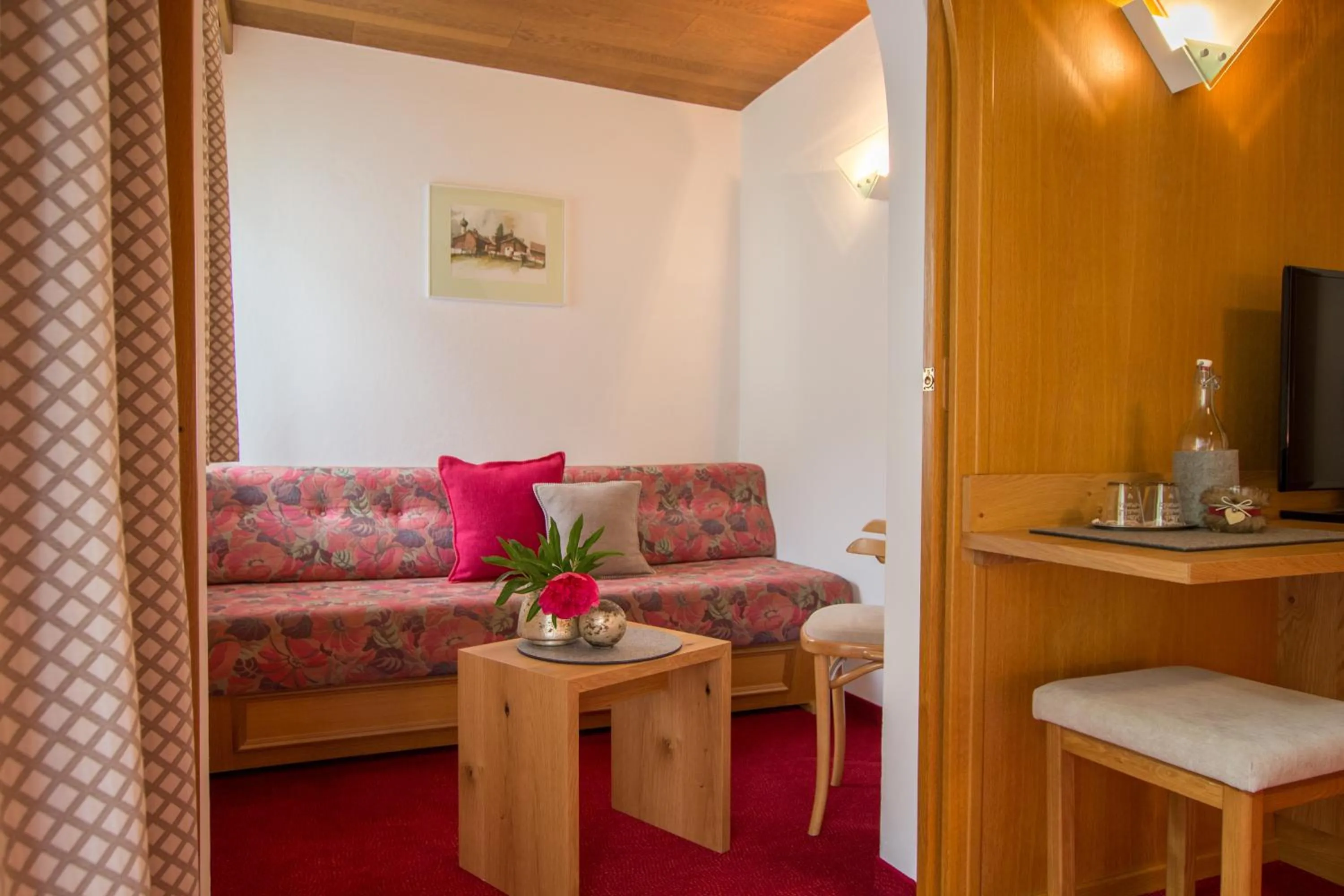 Seating area in Pension Christophorus Hotel Garni