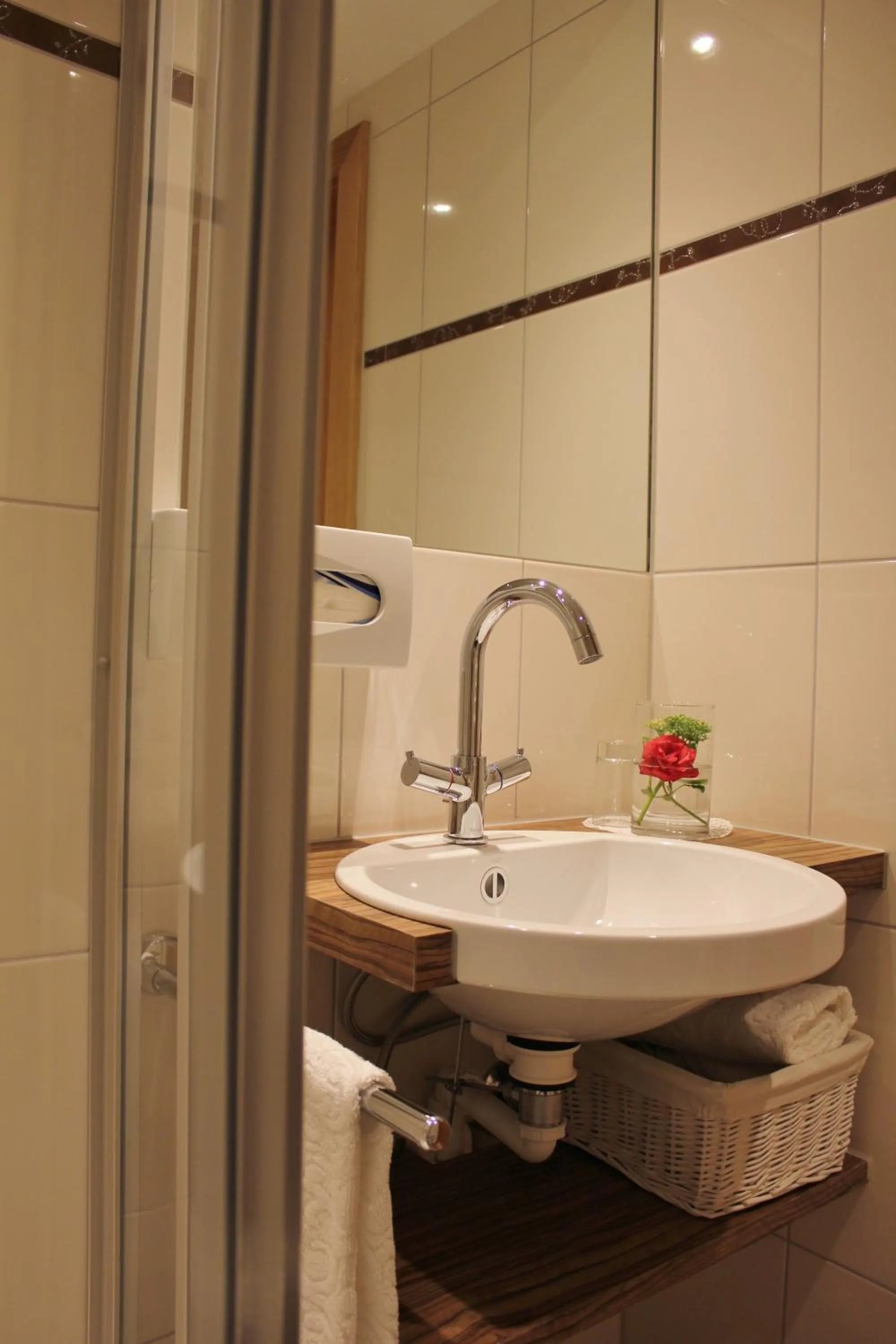 Bathroom in Pension Christophorus Hotel Garni