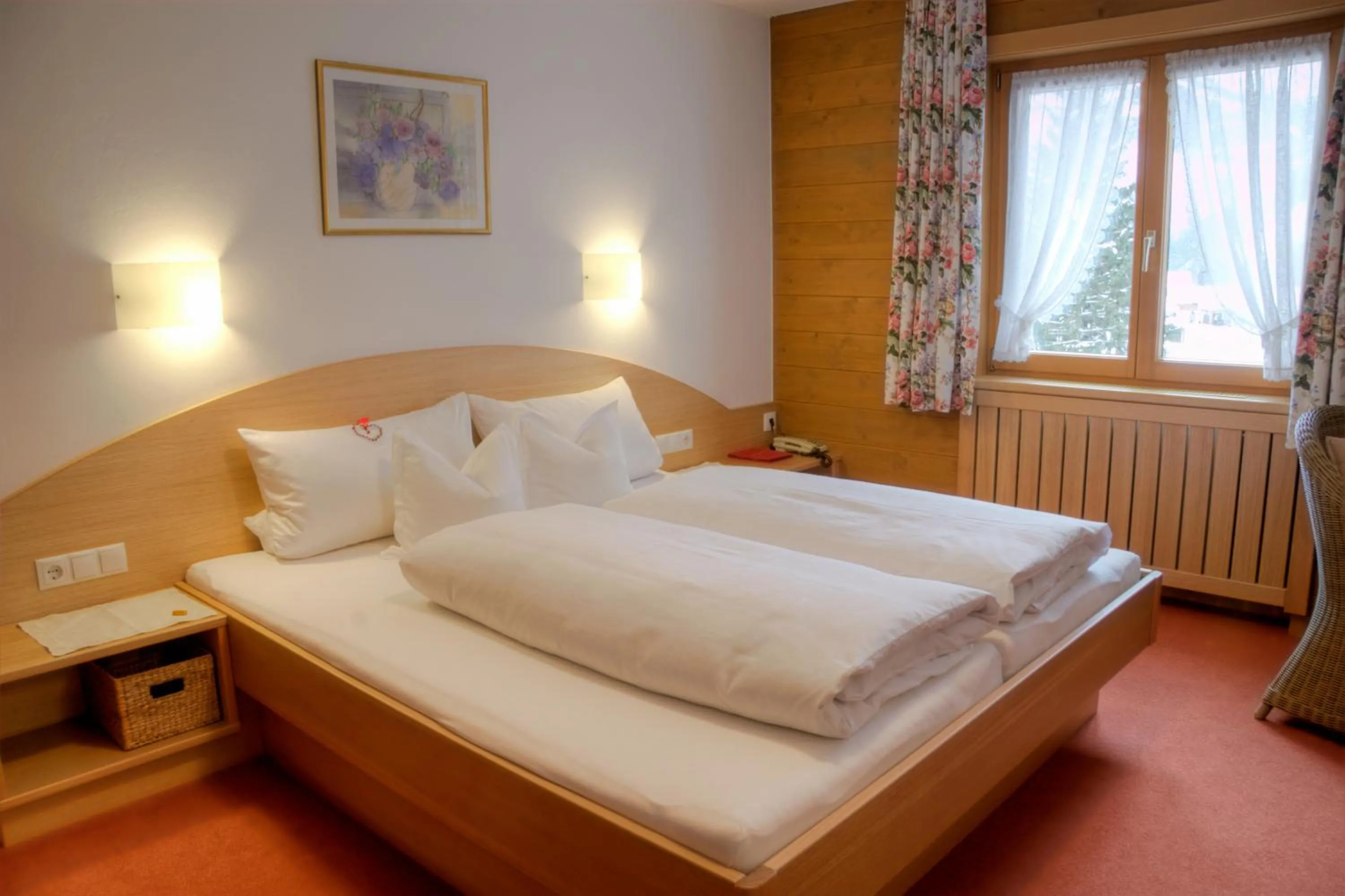 Bedroom, Bed in Pension Christophorus Hotel Garni